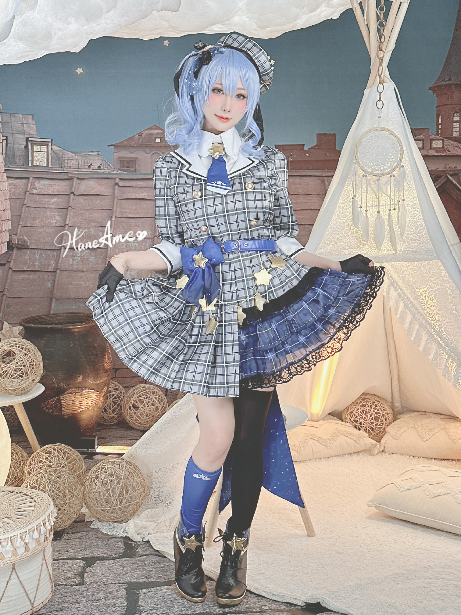 HaneAme雨波 NO.242 2023 04订阅 [148P7V 1.58GB]-Hololive_Suise_星街_第2集