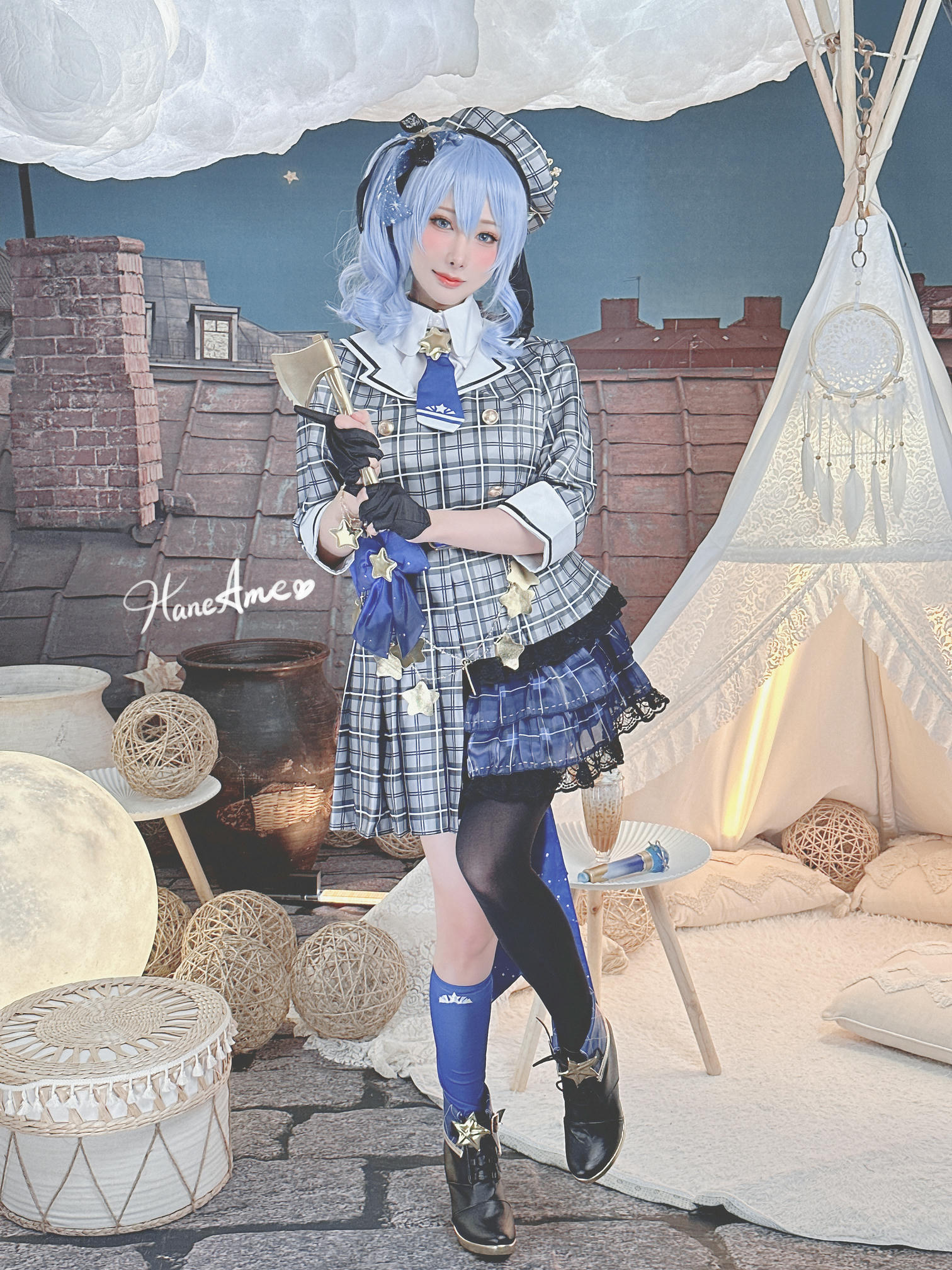 HaneAme雨波 NO.242 2023 04订阅 [148P7V 1.58GB]-Hololive_Suise_星街_第2集