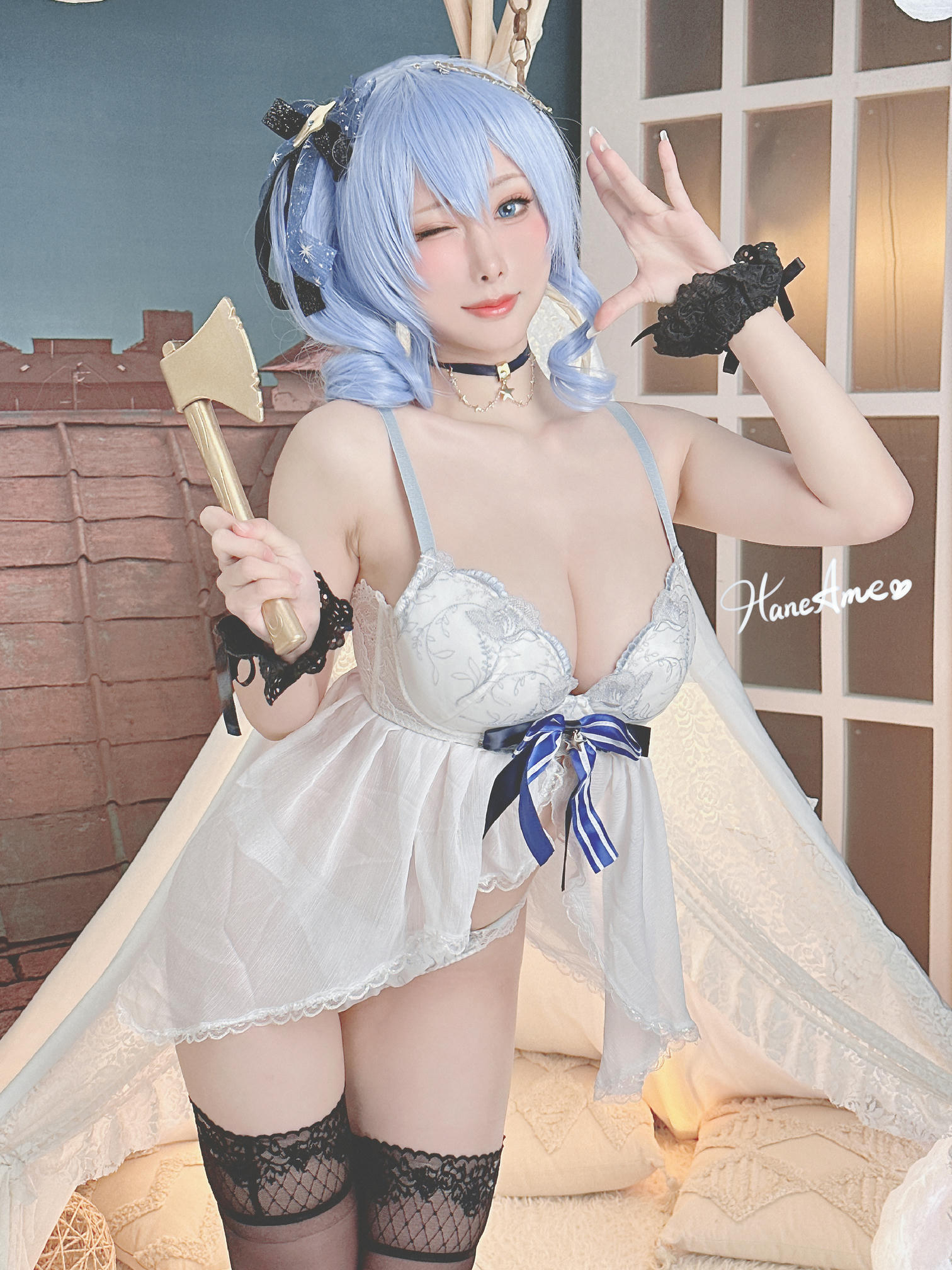 HaneAme雨波 NO.242 2023 04订阅 [148P7V 1.58GB]-Hololive_Suise_星街_第2集