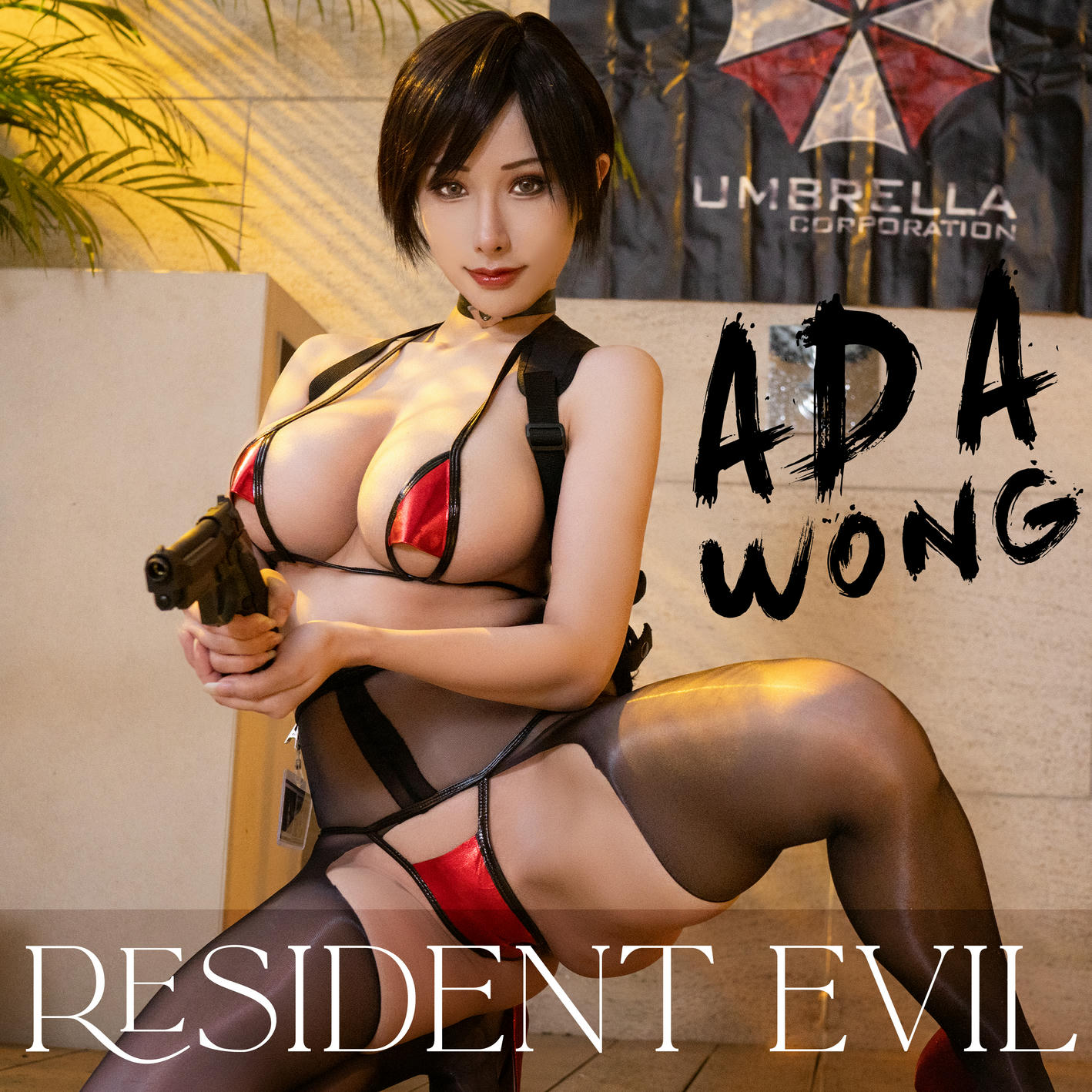 HaneAme雨波 NO.242 2023 04订阅 [148P7V 1.58GB]-ResidentEvil_Ada_泳裝_第1集