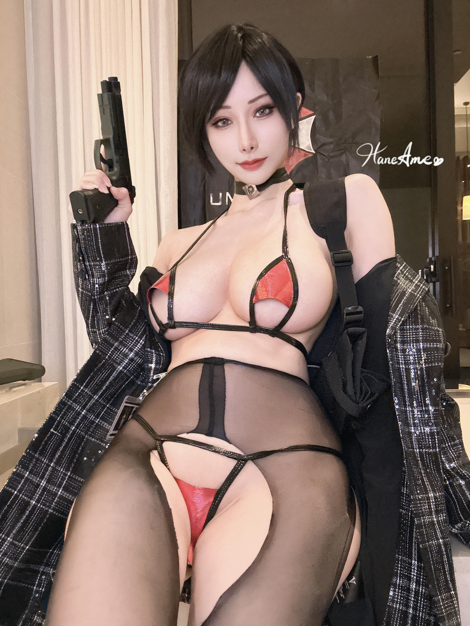 HaneAme雨波 NO.242 2023 04订阅 [148P7V 1.58GB]-ResidentEvil_Ada_泳裝_第3集