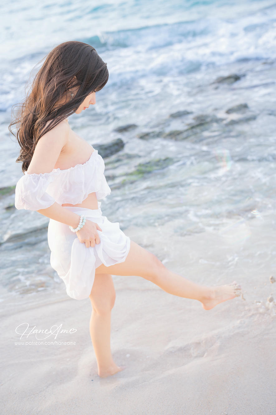 HaneAme雨波 NO.243 2023 05订阅 [155P11V 1.66GB]-Original_White sand love in Okinawa_沖繩白沙之戀_第1集