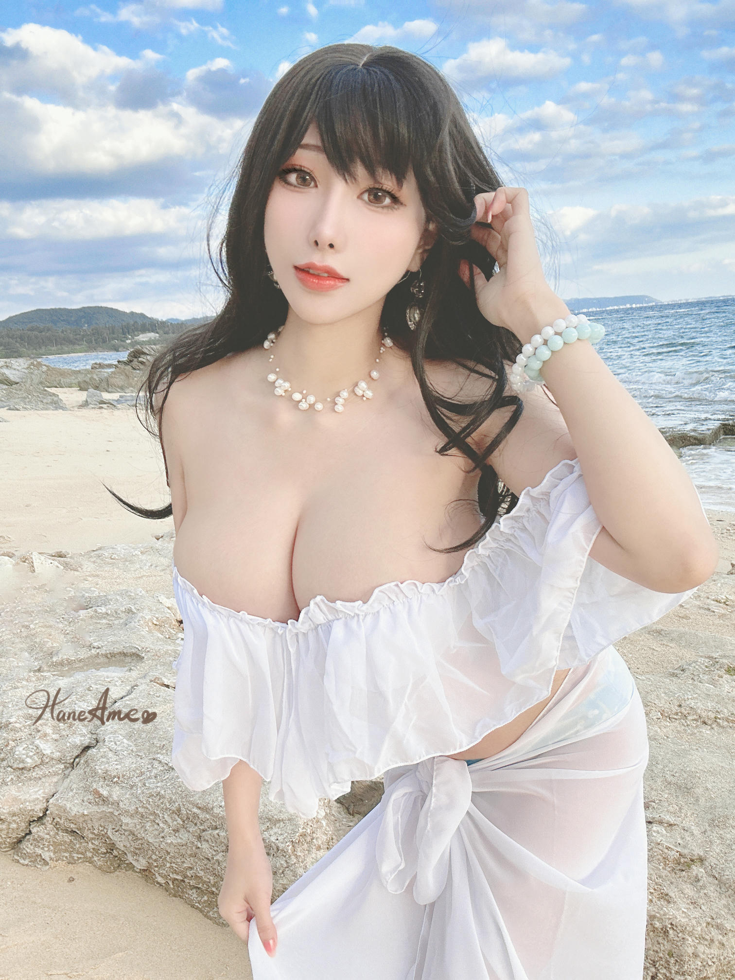 HaneAme雨波 NO.243 2023 05订阅 [155P11V 1.66GB]-Original_White sand love in Okinawa_沖繩白沙之戀_第2集