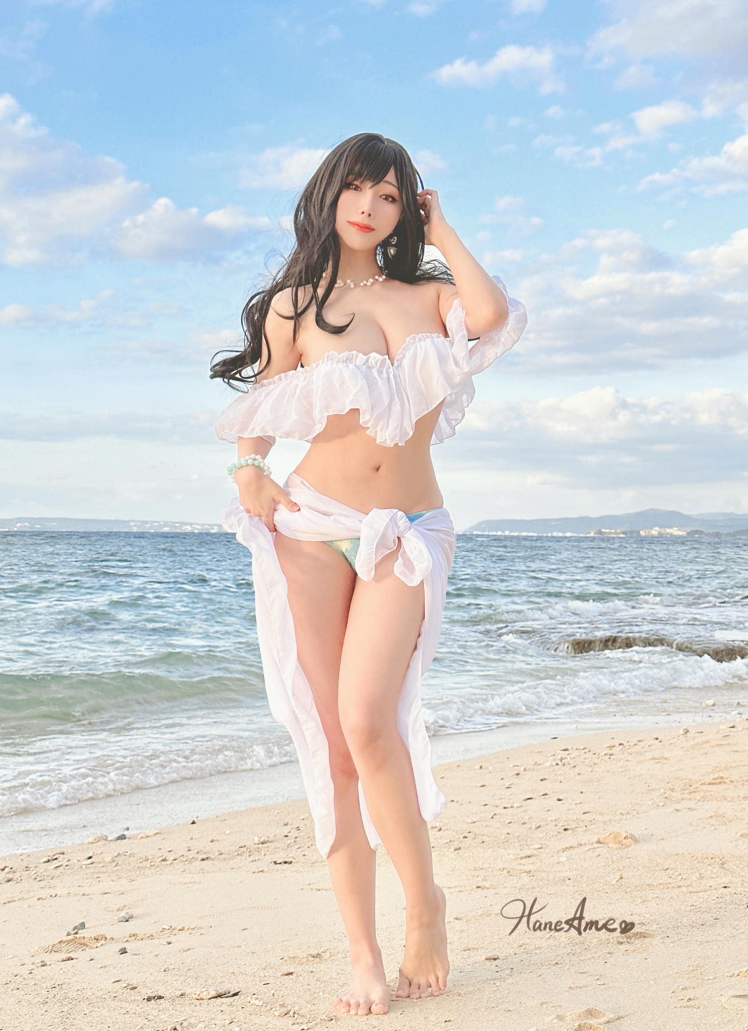 HaneAme雨波 NO.243 2023 05订阅 [155P11V 1.66GB]-Original_White sand love in Okinawa_沖繩白沙之戀_第2集