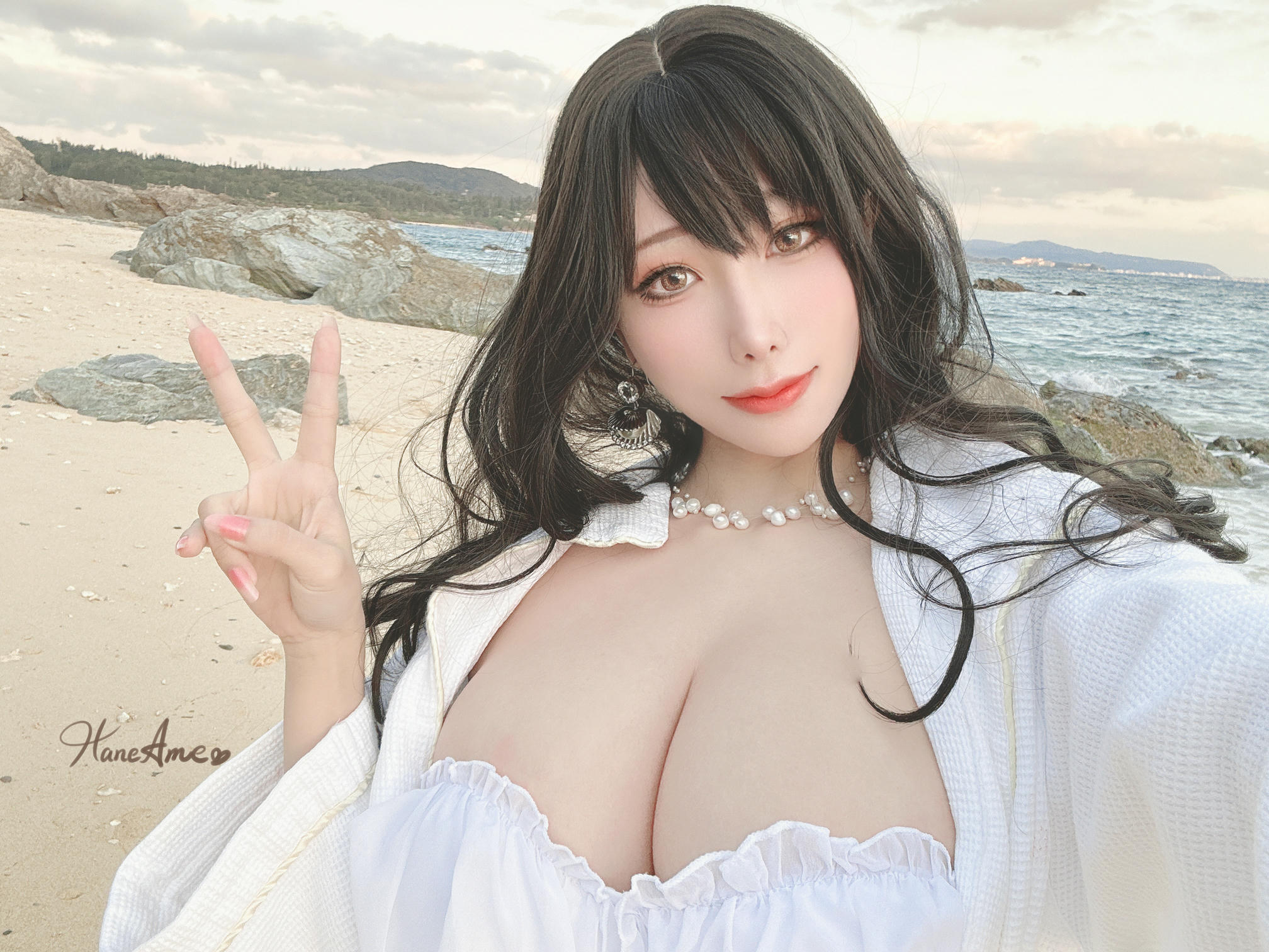 HaneAme雨波 NO.243 2023 05订阅 [155P11V 1.66GB]-Original_White sand love in Okinawa_沖繩白沙之戀_第2集