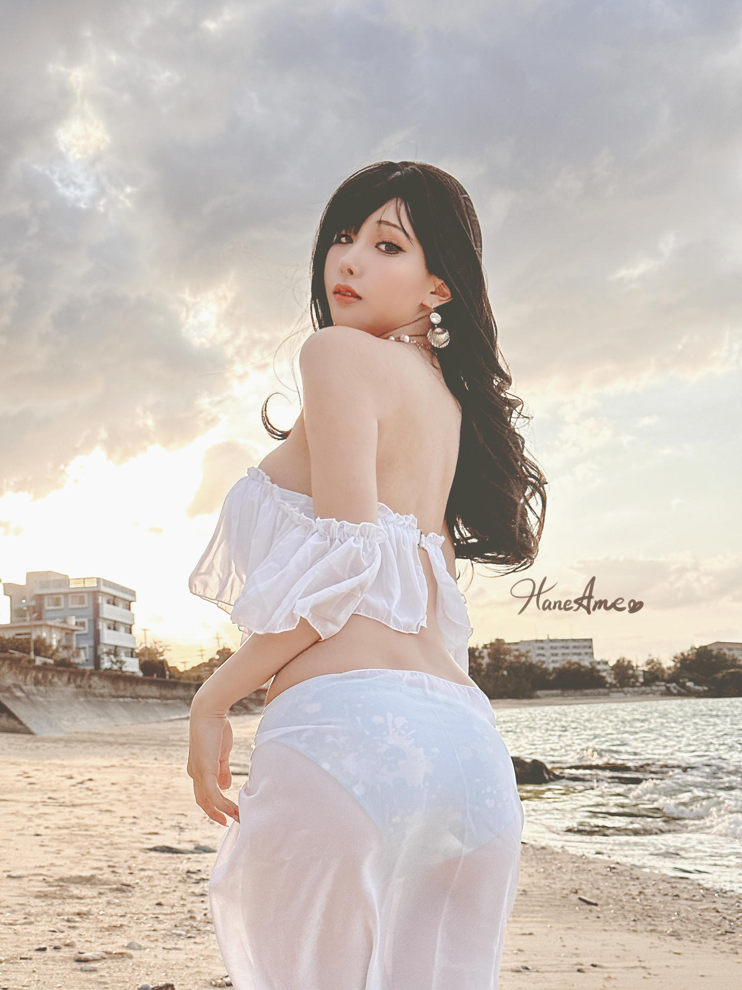 HaneAme雨波 NO.243 2023 05订阅 [155P11V 1.66GB]-Original_White sand love in Okinawa_沖繩白沙之戀_第3集