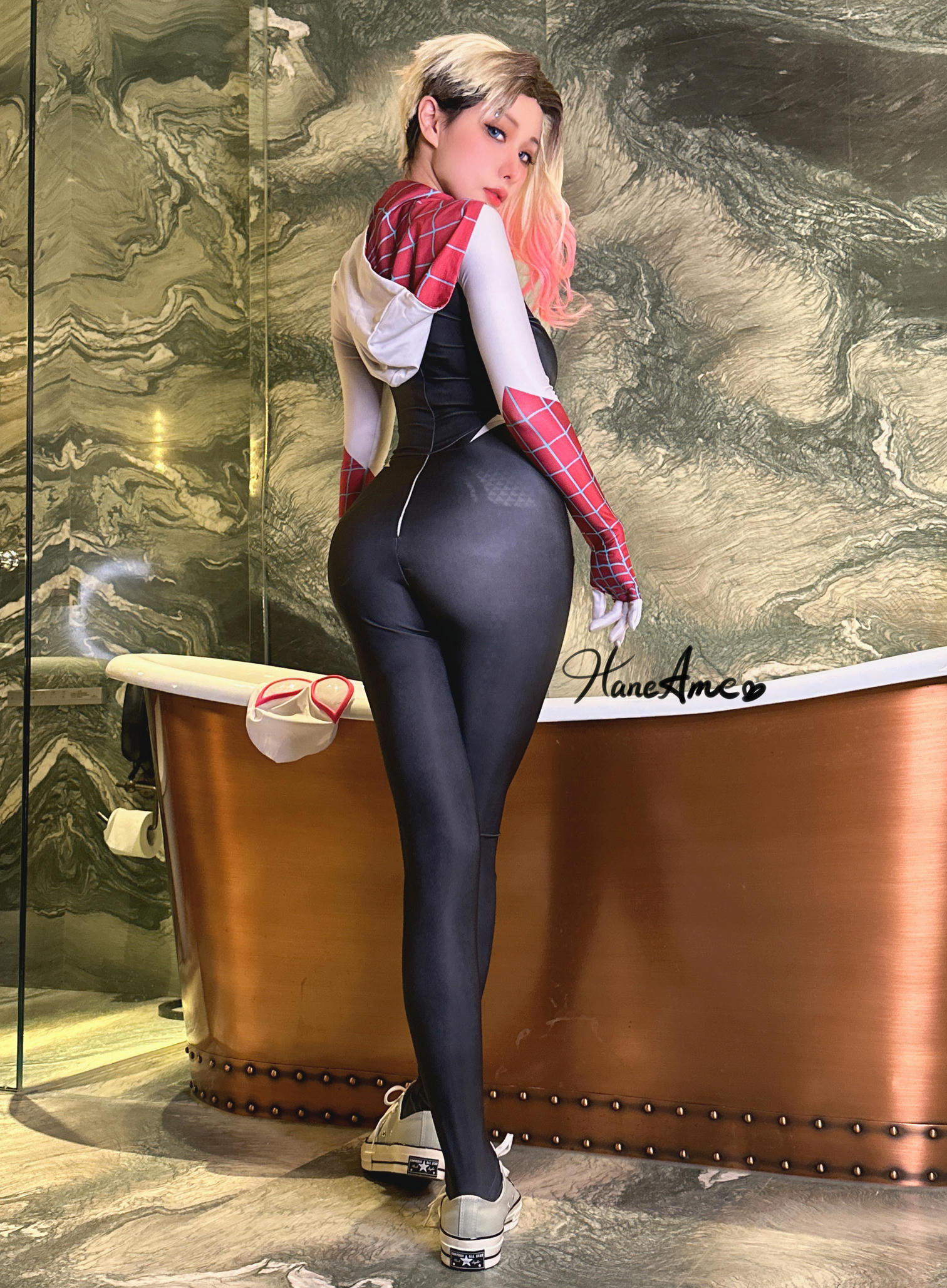 HaneAme雨波 NO.252 2307 订阅 巴爾的摩 蕾塞 蜘蛛人2 青空 [196P9V 1.5GB]-Marvel_spider Gwen 2_蜘蛛人2_第2集