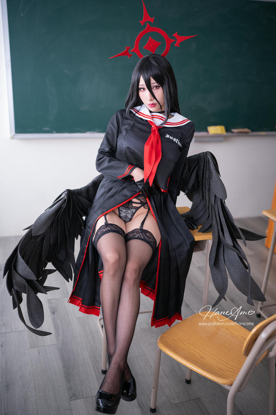 HaneAme雨波 NO.254 23年8月订阅 Blue Archive_Hanekawa Hasumi_羽川蓮實 [45P2V 402MB]_第1集