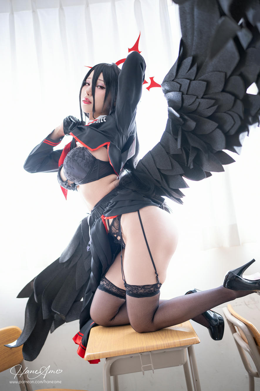 HaneAme雨波 NO.254 23年8月订阅 Blue Archive_Hanekawa Hasumi_羽川蓮實 [45P2V 402MB]_第1集