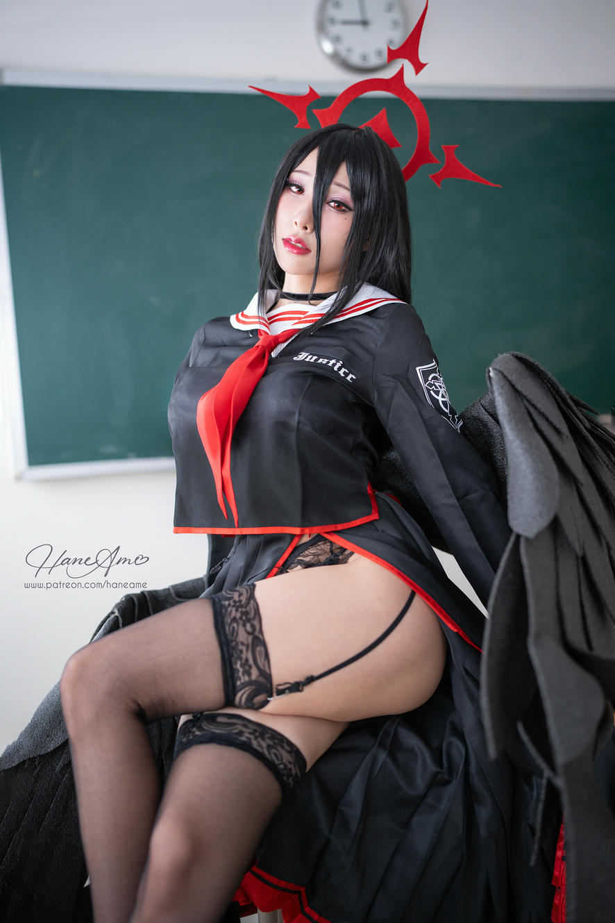 HaneAme雨波 NO.254 23年8月订阅 Blue Archive_Hanekawa Hasumi_羽川蓮實 [45P2V 402MB]_第1集