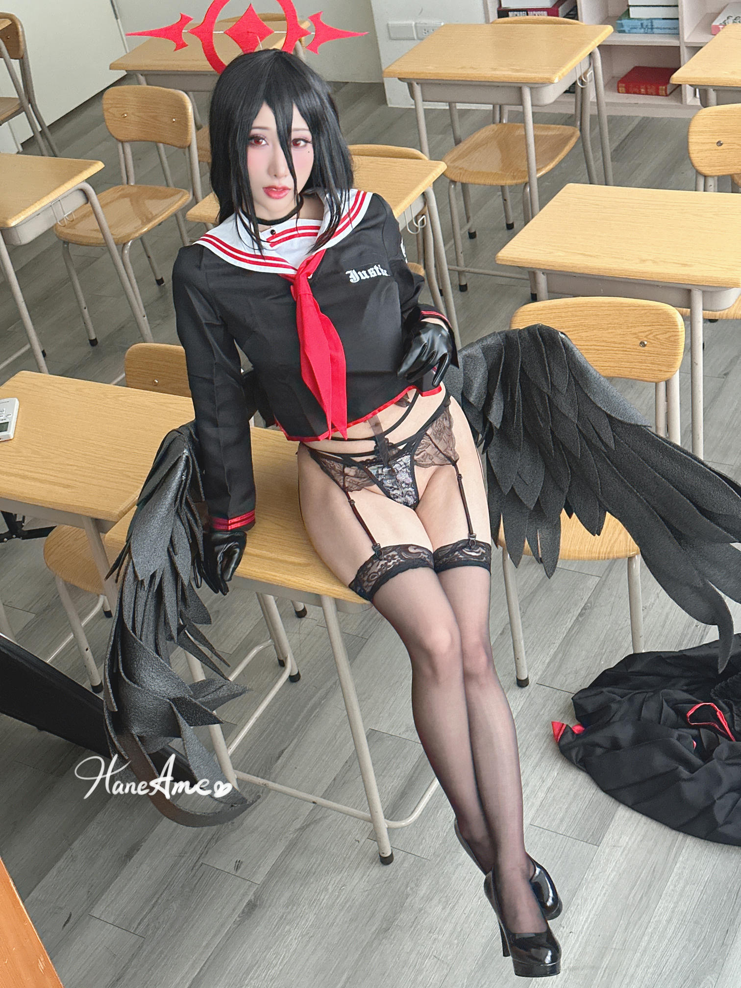 HaneAme雨波 NO.254 23年8月订阅 Blue Archive_Hanekawa Hasumi_羽川蓮實 [45P2V 402MB]_第2集