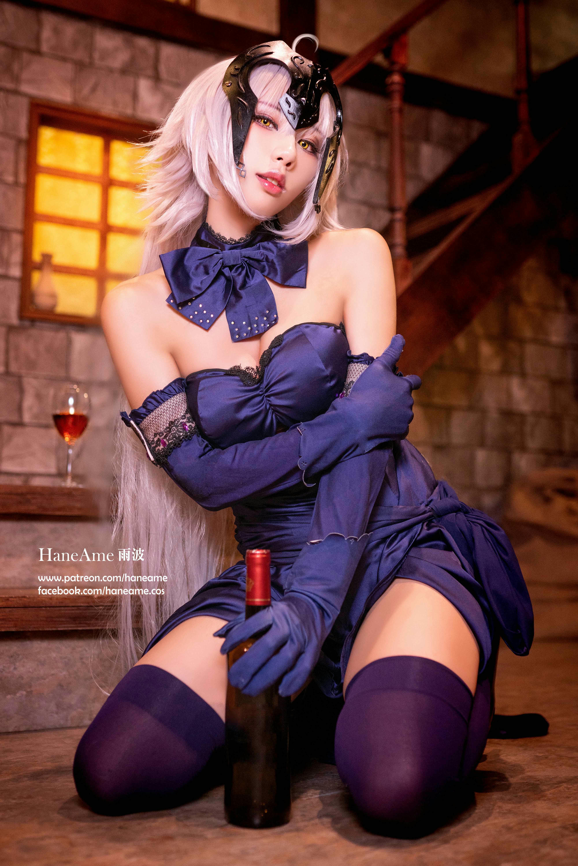 HaneAme雨波 NO.018 Fate series [1123P5V 1.59GB]-Jeane d'arc-Jeane Alter-Gown_第1集