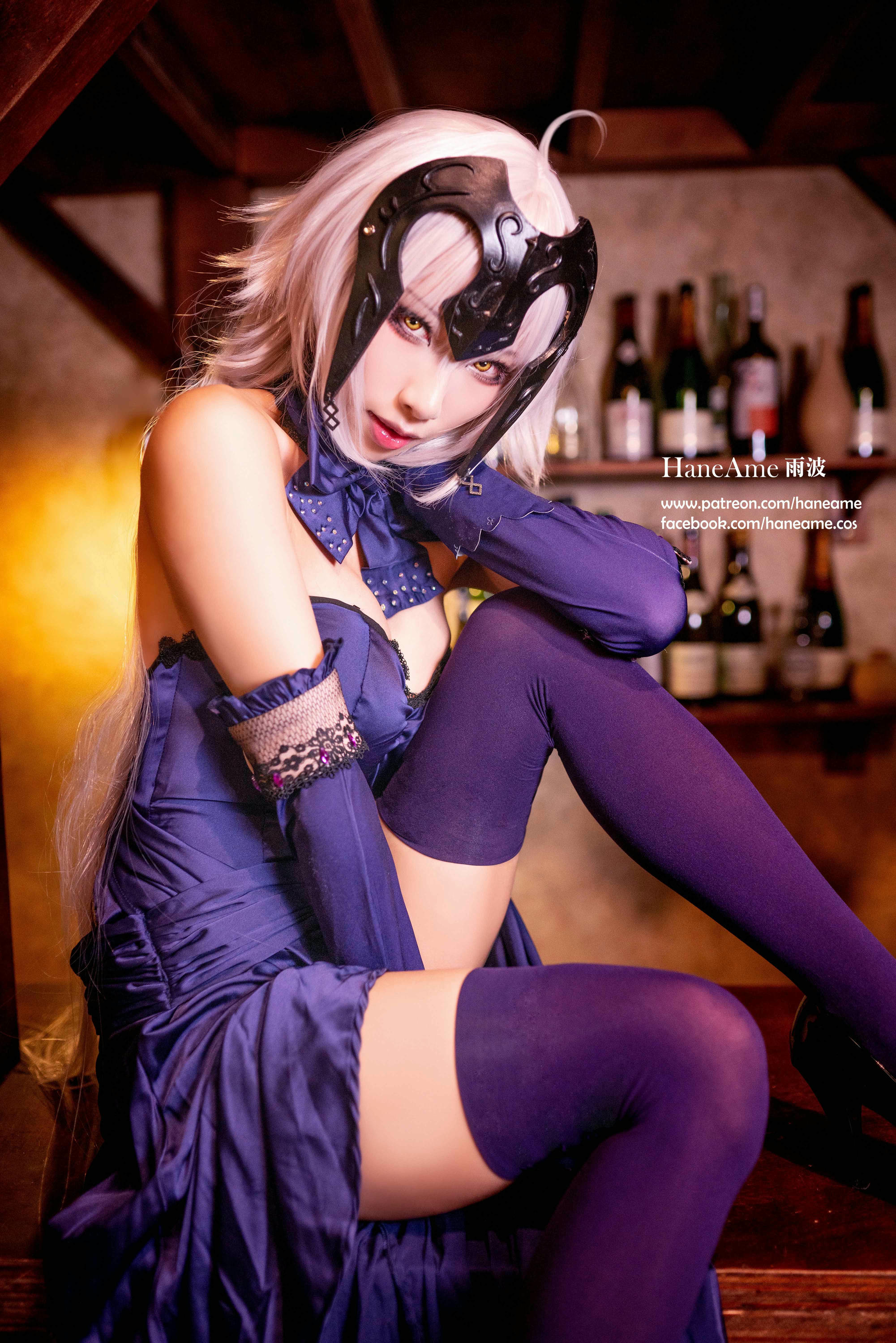 HaneAme雨波 NO.018 Fate series [1123P5V 1.59GB]-Jeane d'arc-Jeane Alter-Gown_第1集