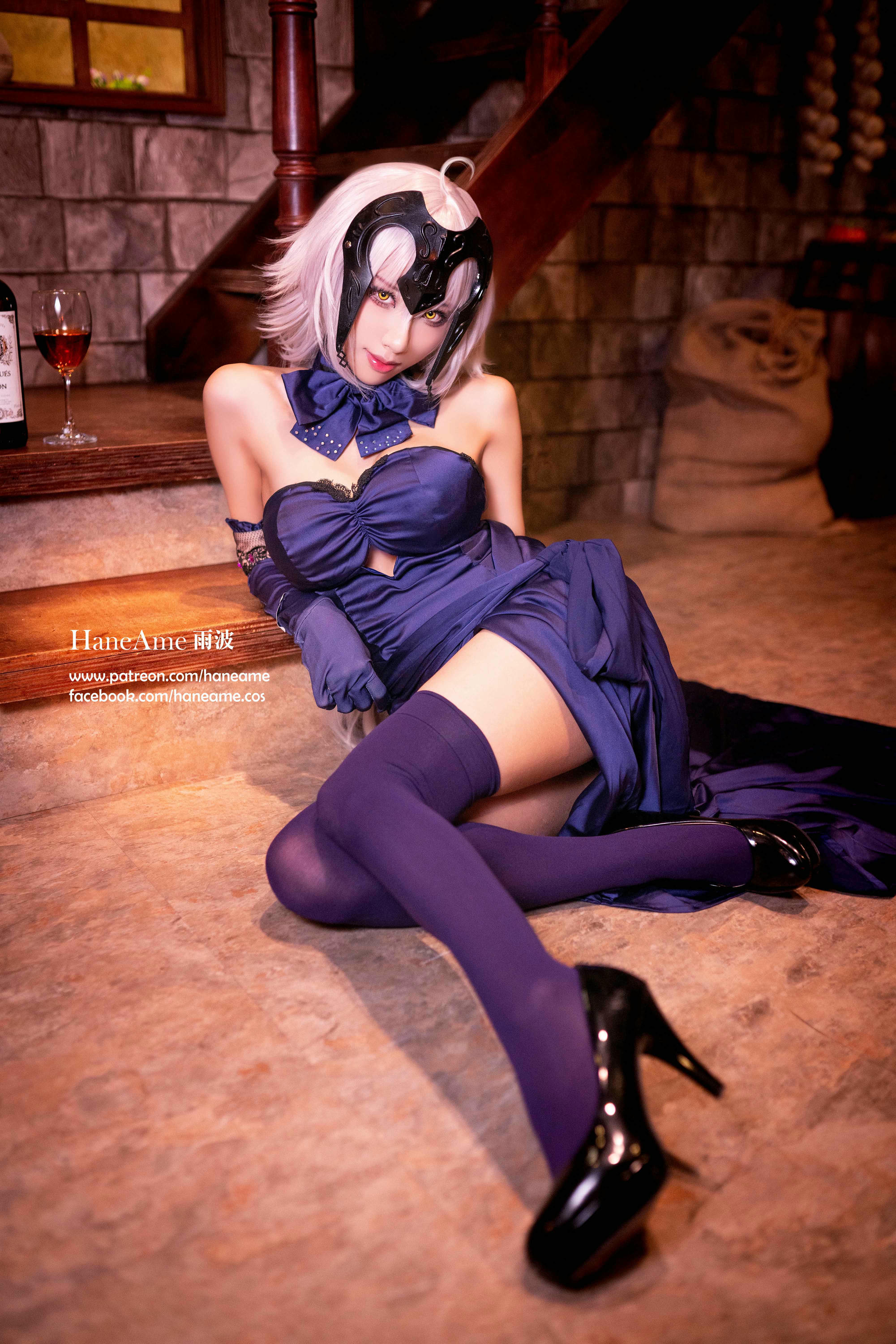 HaneAme雨波 NO.018 Fate series [1123P5V 1.59GB]-Jeane d'arc-Jeane Alter-Gown_第1集
