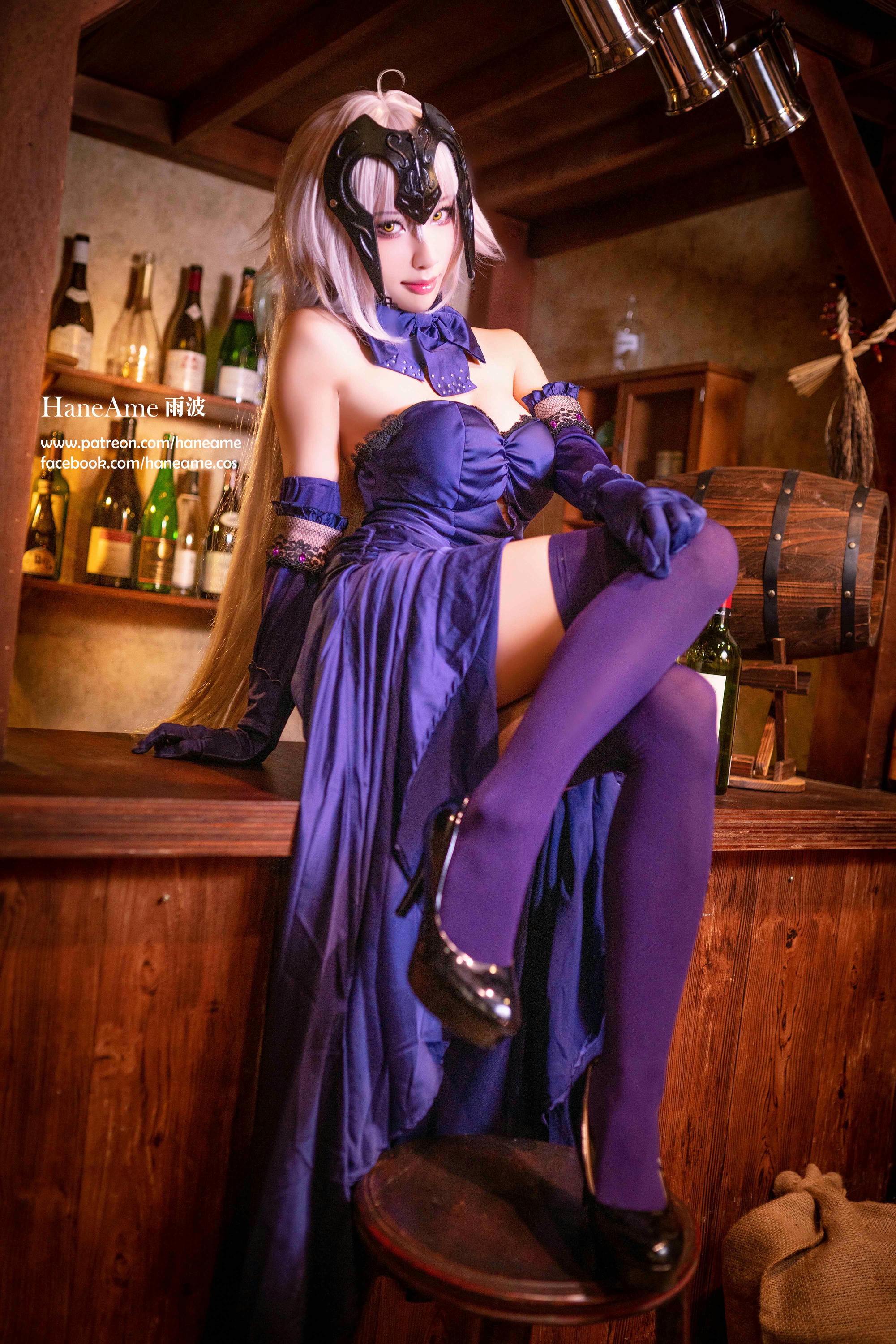 HaneAme雨波 NO.018 Fate series [1123P5V 1.59GB]-Jeane d'arc-Jeane Alter-Gown_第1集