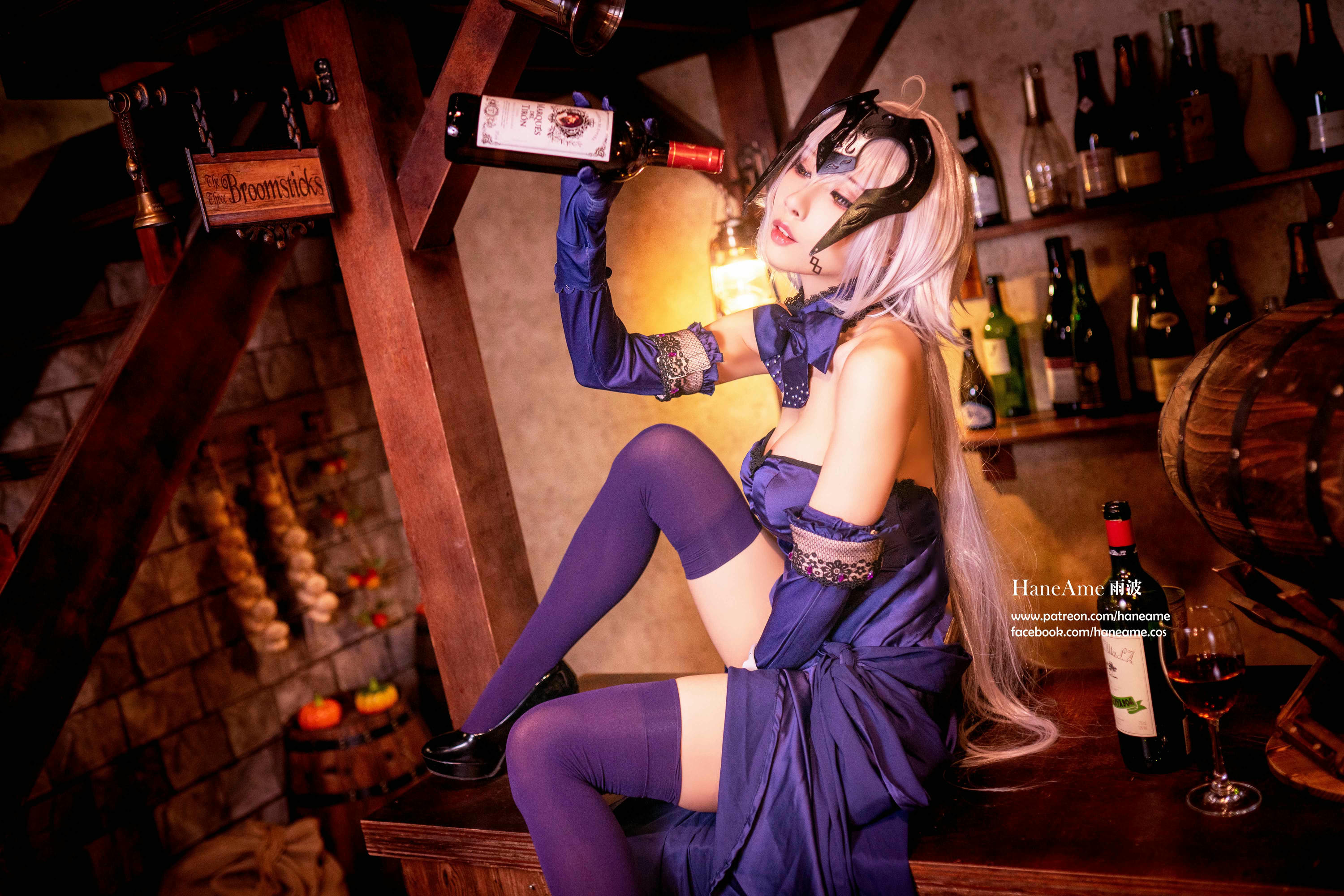 HaneAme雨波 NO.018 Fate series [1123P5V 1.59GB]-Jeane d'arc-Jeane Alter-Gown_第1集