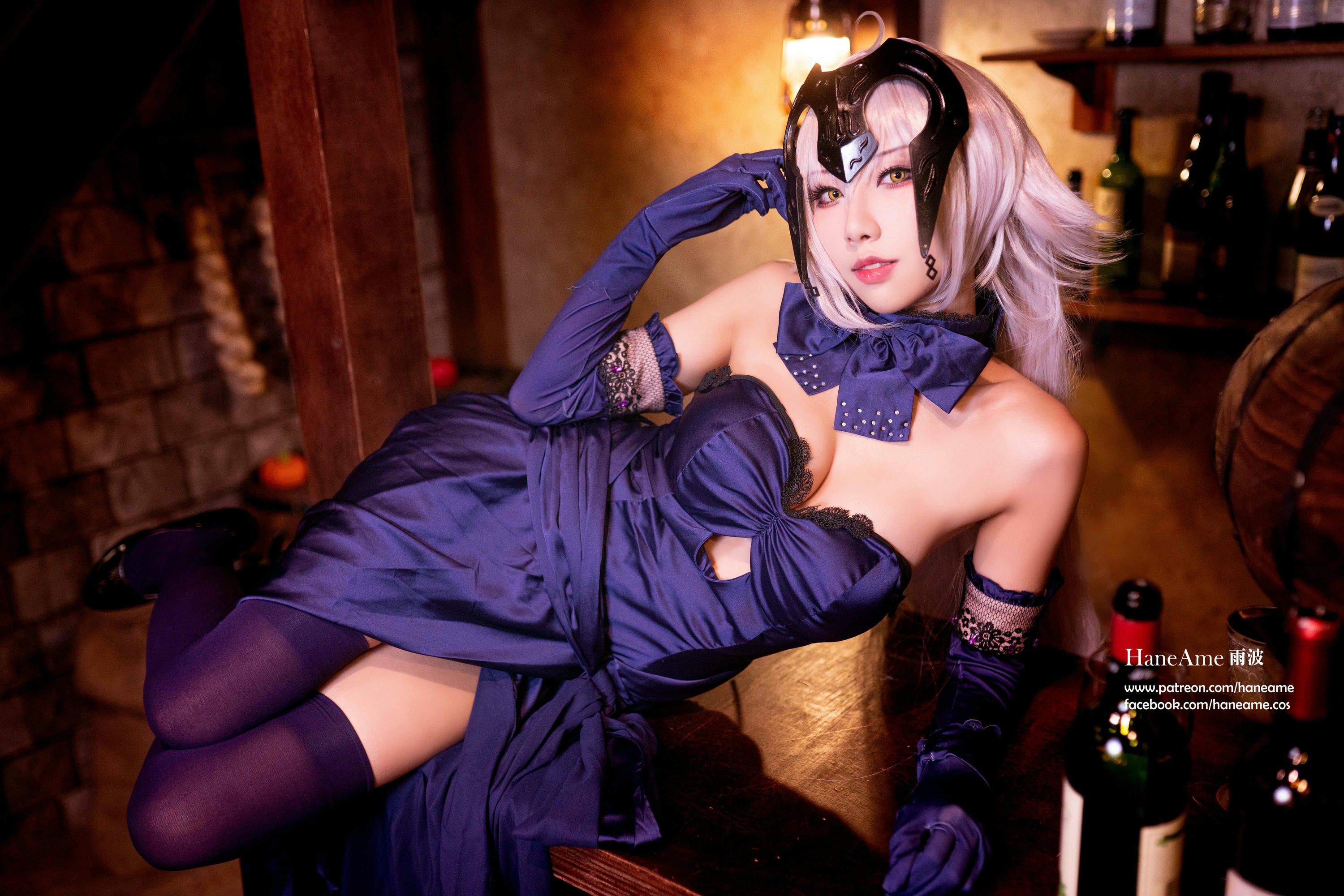 HaneAme雨波 NO.018 Fate series [1123P5V 1.59GB]-Jeane d'arc-Jeane Alter-Gown_第1集