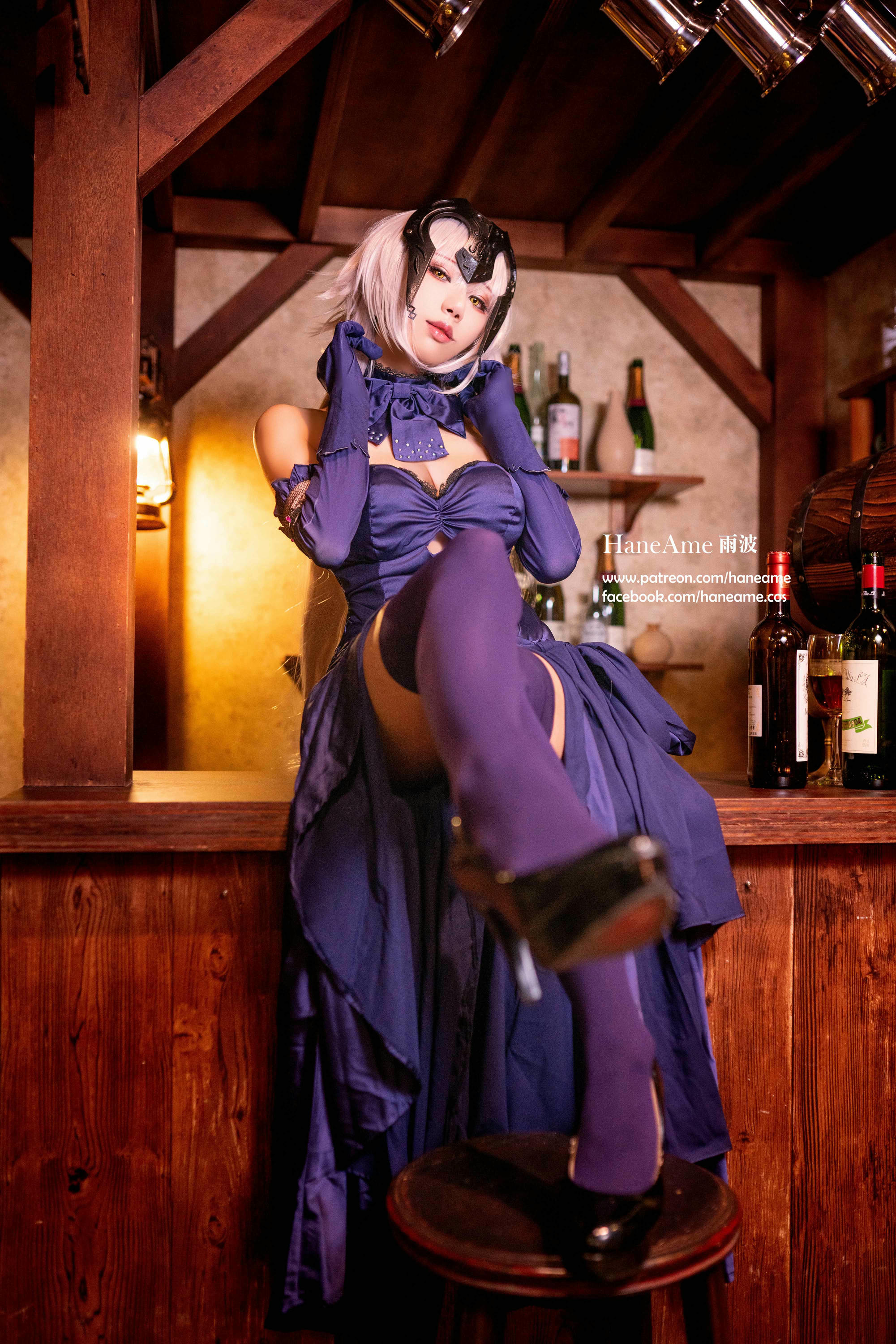 HaneAme雨波 NO.018 Fate series [1123P5V 1.59GB]-Jeane d'arc-Jeane Alter-Gown_第1集