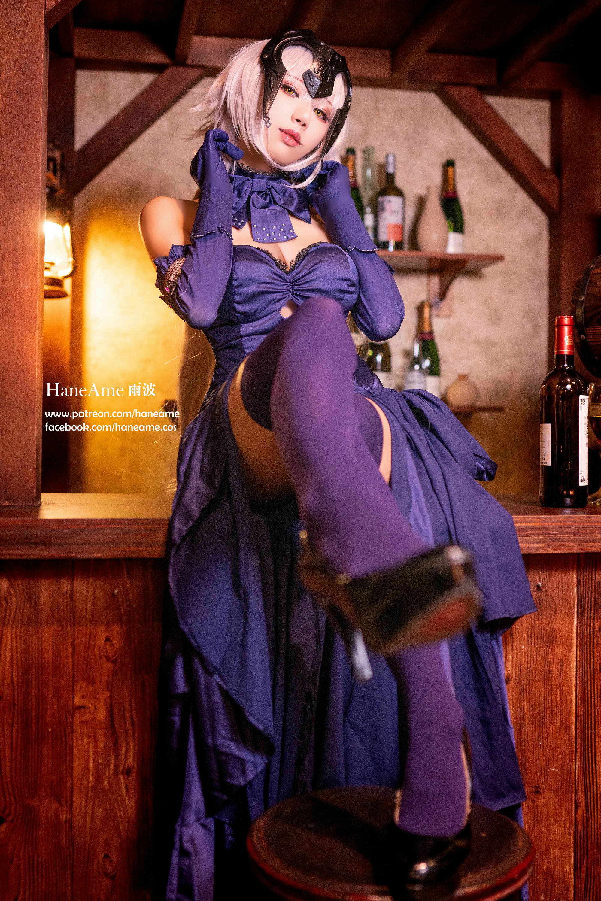 HaneAme雨波 NO.018 Fate series [1123P5V 1.59GB]-Jeane d'arc-Jeane Alter-Gown_第2集