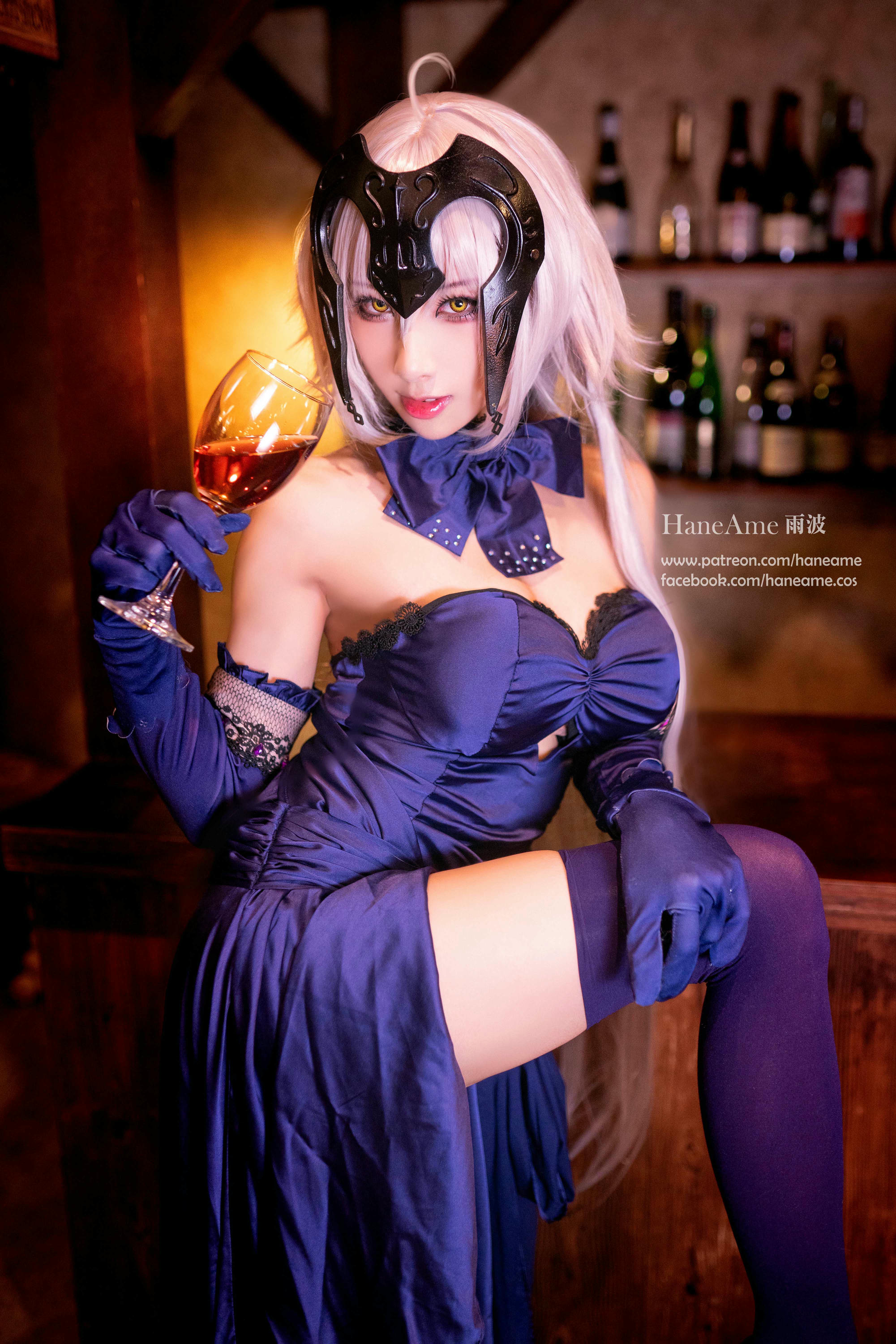HaneAme雨波 NO.018 Fate series [1123P5V 1.59GB]-Jeane d'arc-Jeane Alter-Gown_第2集
