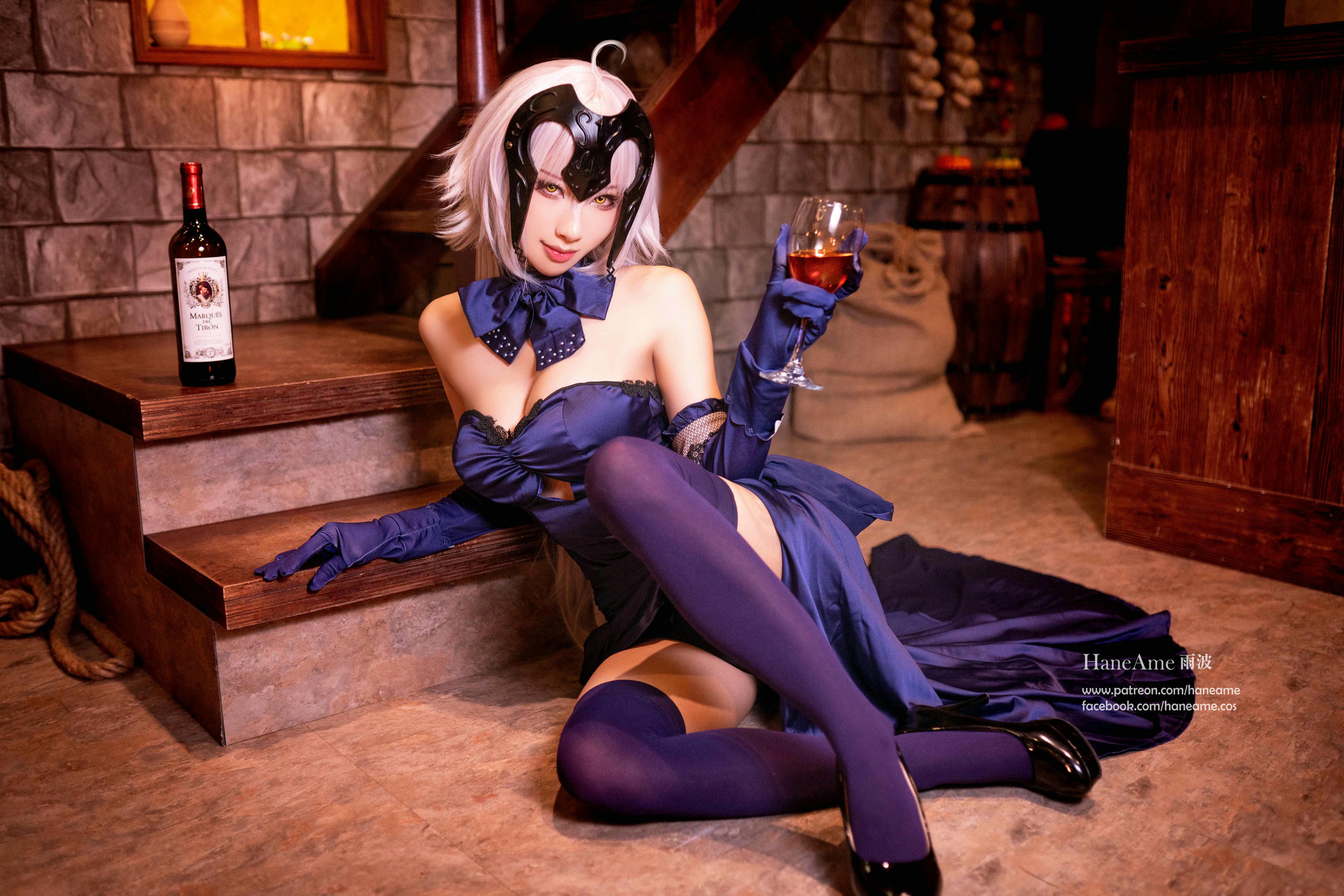 HaneAme雨波 NO.018 Fate series [1123P5V 1.59GB]-Jeane d'arc-Jeane Alter-Gown_第2集