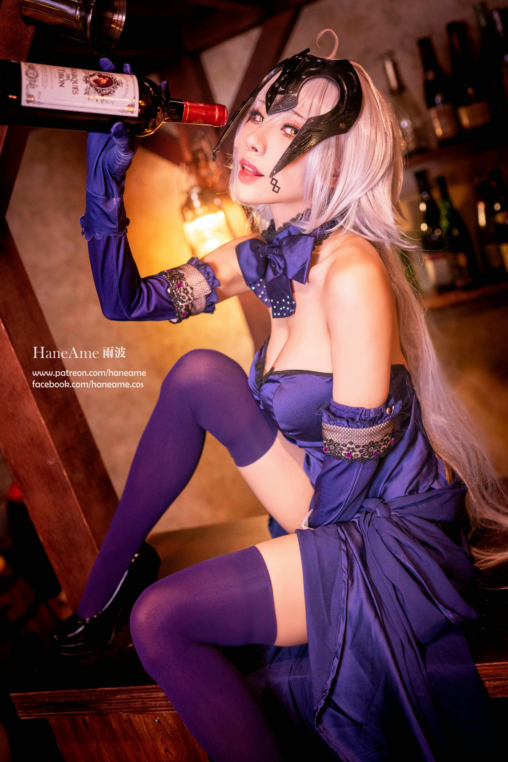HaneAme雨波 NO.018 Fate series [1123P5V 1.59GB]-Jeane d'arc-Jeane Alter-Gown_第1集