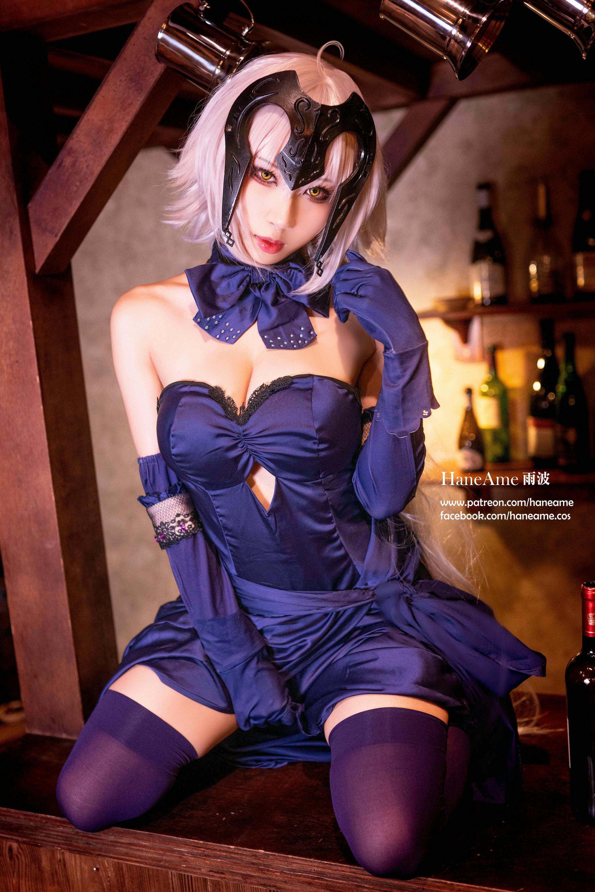 HaneAme雨波 NO.018 Fate series [1123P5V 1.59GB]-Jeane d'arc-Jeane Alter-Gown_第1集