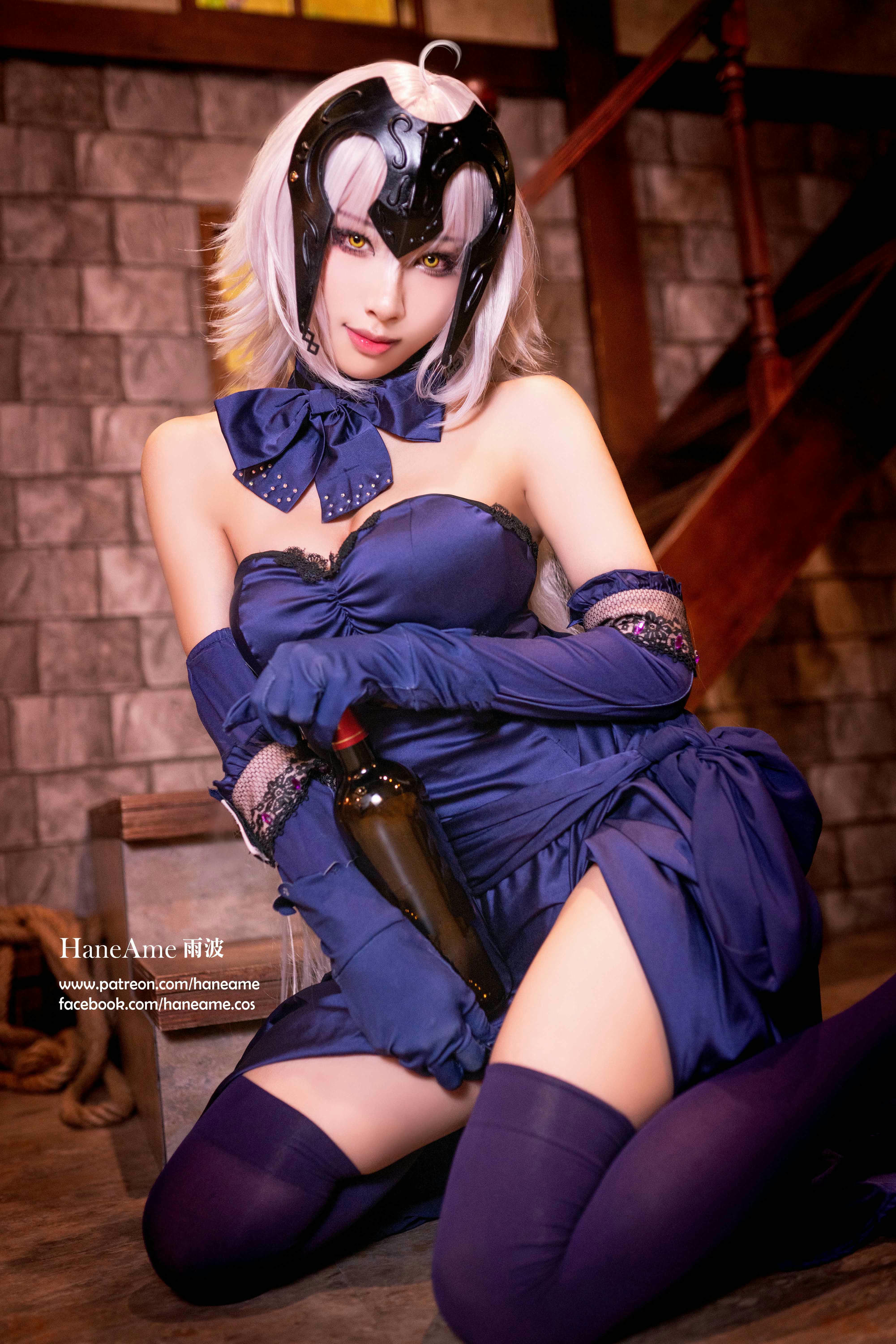 HaneAme雨波 NO.018 Fate series [1123P5V 1.59GB]-Jeane d'arc-Jeane Alter-Gown_第1集