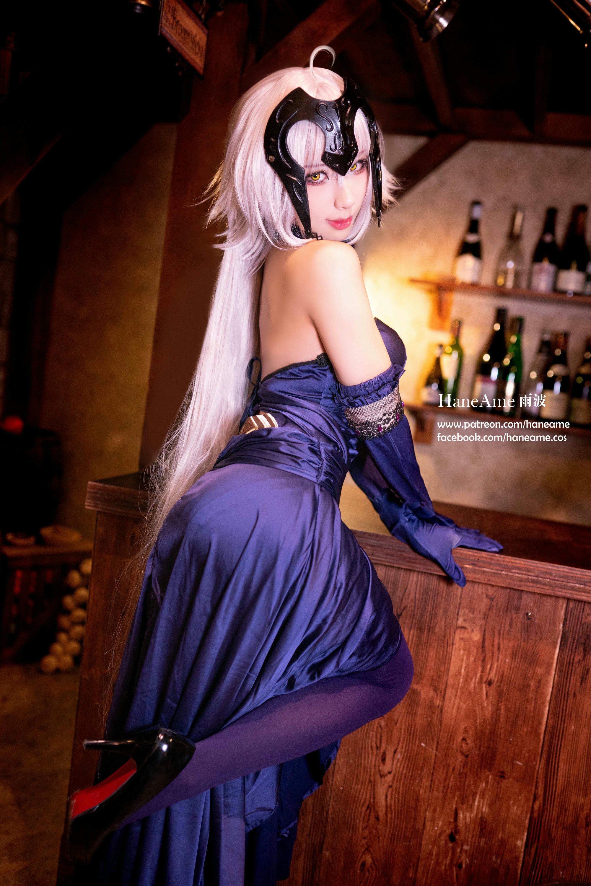 HaneAme雨波 NO.018 Fate series [1123P5V 1.59GB]-Jeane d'arc-Jeane Alter-Gown_第1集