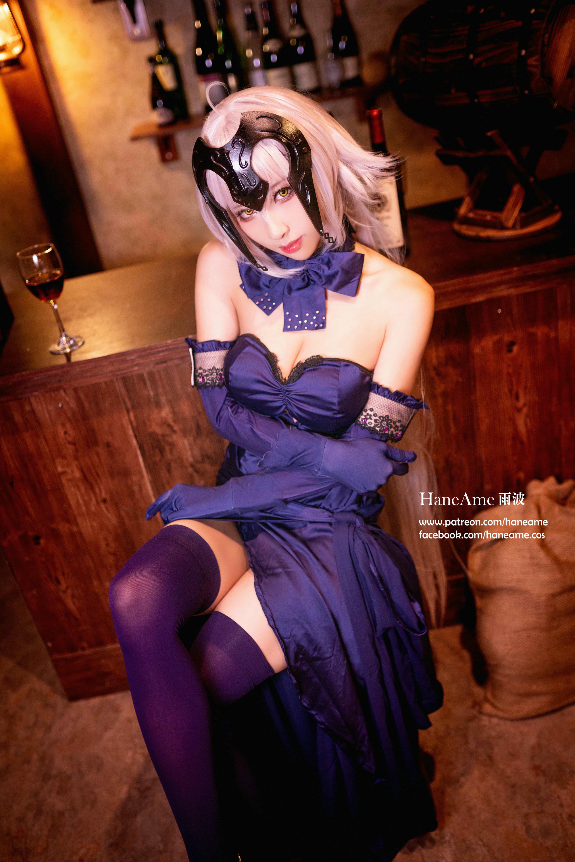 HaneAme雨波 NO.018 Fate series [1123P5V 1.59GB]-Jeane d'arc-Jeane Alter-Gown_第1集
