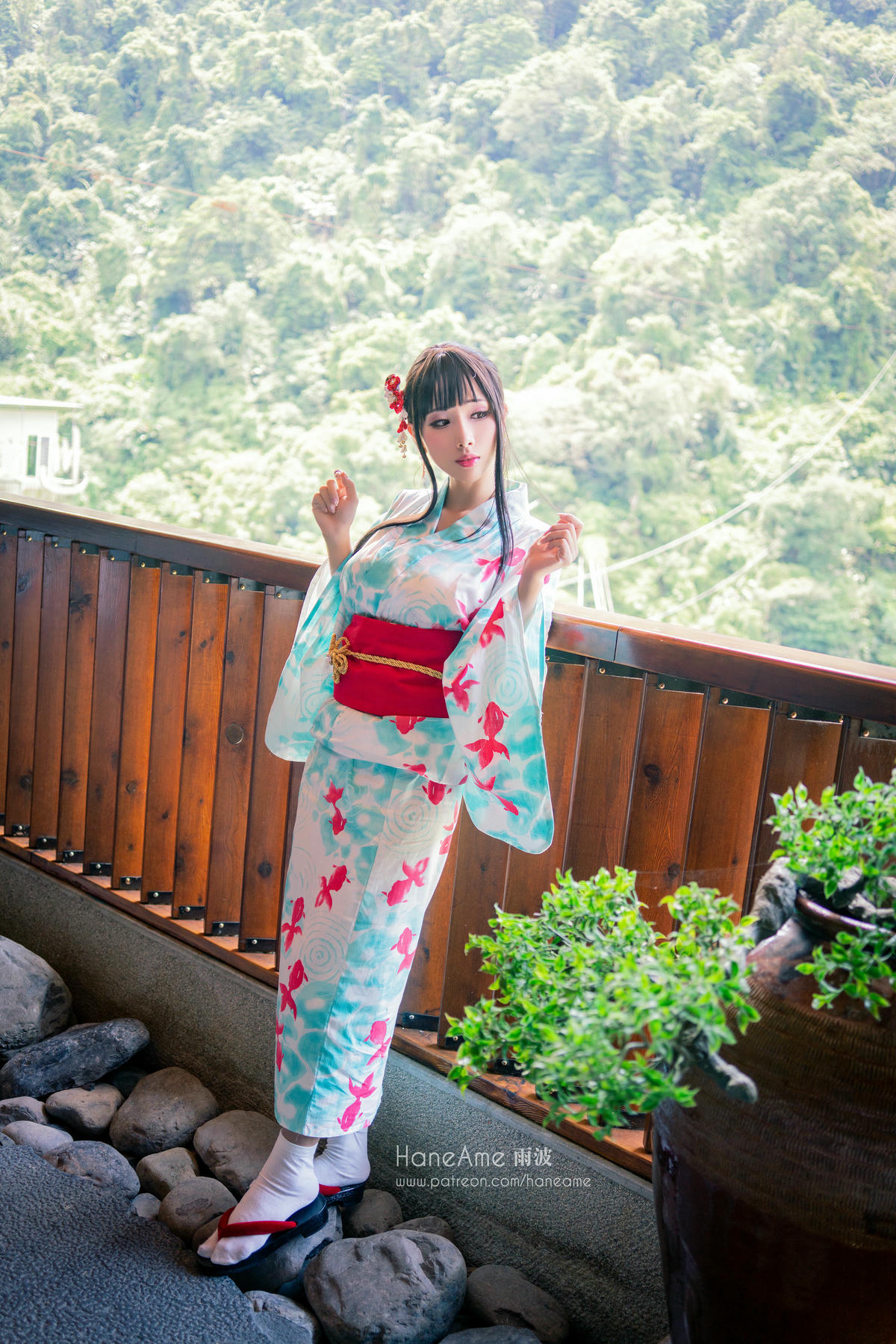 HaneAme雨波 NO.266 溫泉[100P／146MB]_第1集