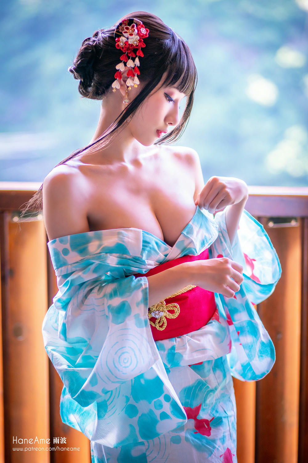 HaneAme雨波 NO.266 溫泉[100P／146MB]_第2集