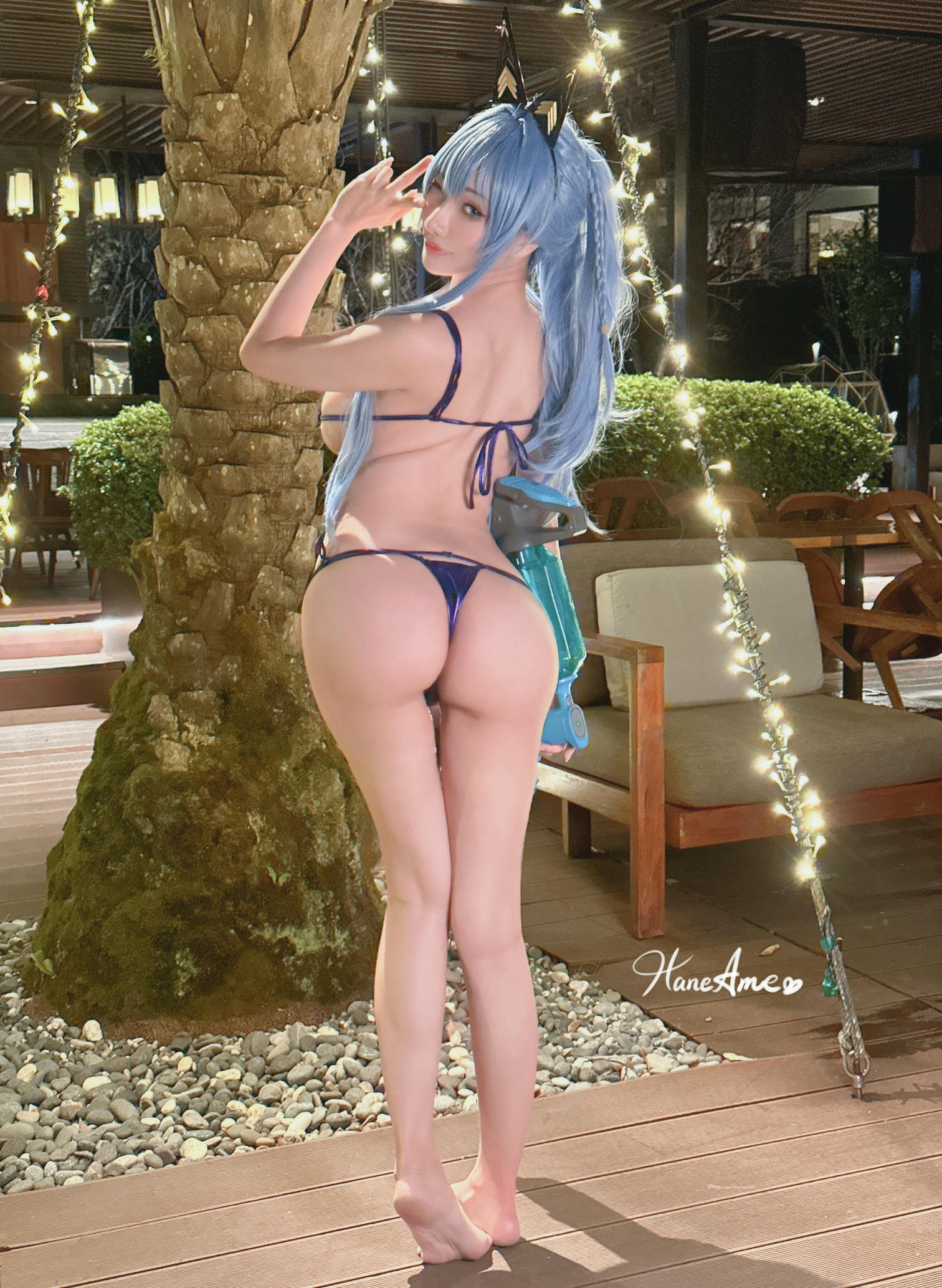 HaneAme雨波 NO.274 2310 NIKKE_HELM_SUMMER_海倫 夏日泳裝 [48P 253MB]_第2集