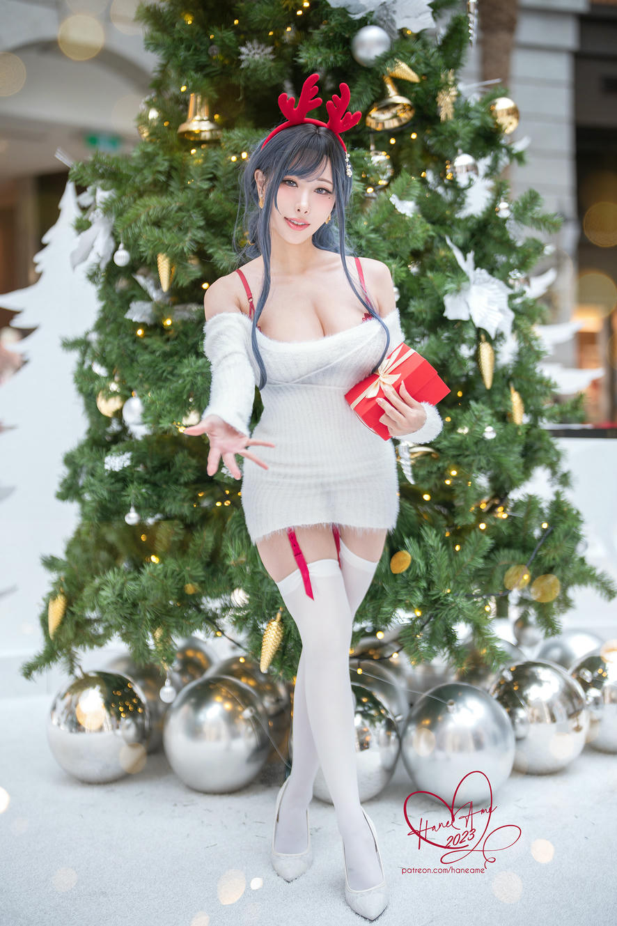 HaneAme雨波 NO.282 2023年12月 合集 [172P 931MB]-Original 2023 White Christmas Moose Onesan_第1集