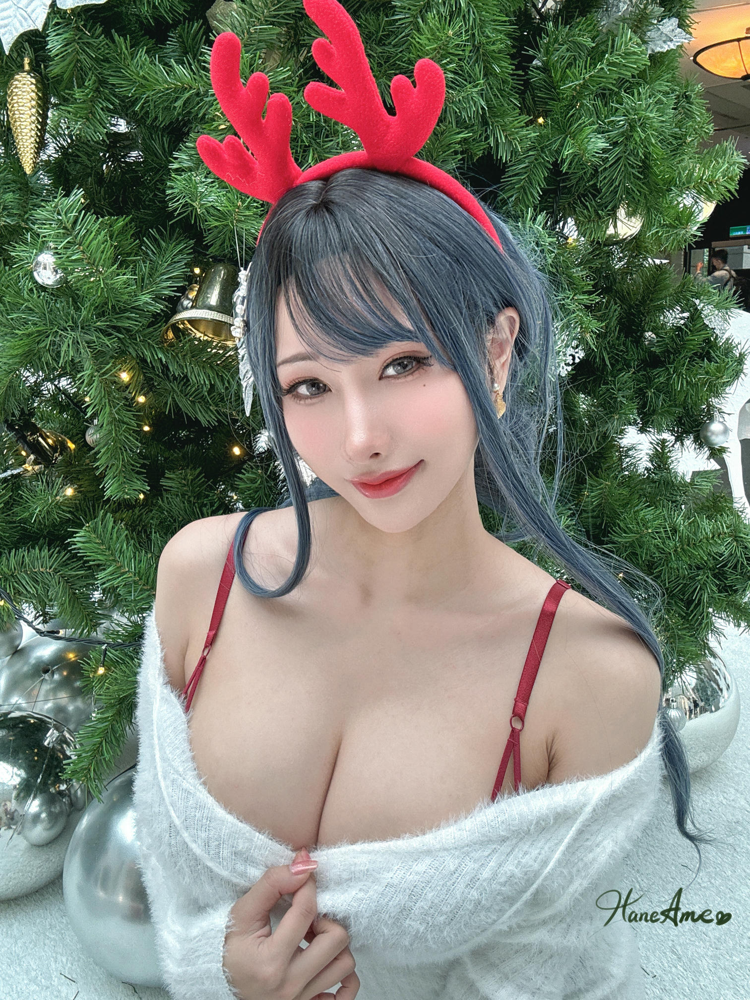 HaneAme雨波 NO.282 2023年12月 合集 [172P 931MB]-Original 2023 White Christmas Moose Onesan_第2集