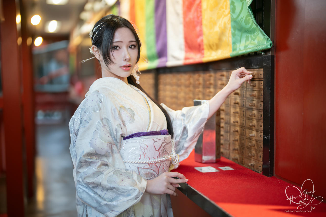 HaneAme雨波 NO.287 24年01月 Original_Silver Kimono 2024_銀鈿和服 + [47P 253MB]_第1集