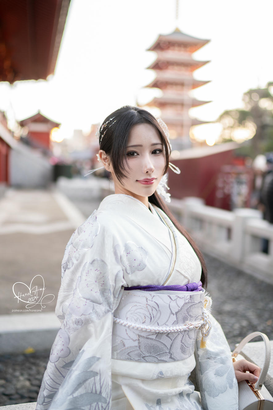 HaneAme雨波 NO.287 24年01月 Original_Silver Kimono 2024_銀鈿和服 + [47P 253MB]_第2集