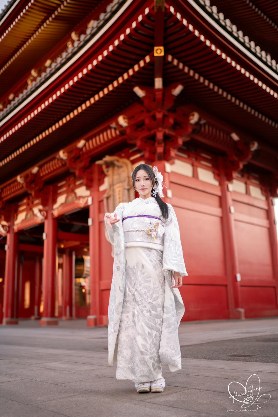 HaneAme雨波 NO.287 24年01月 Original_Silver Kimono 2024_銀鈿和服 + [47P 253MB]_第2集