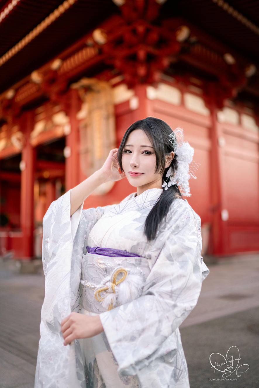 HaneAme雨波 NO.287 24年01月 Original_Silver Kimono 2024_銀鈿和服 + [47P 253MB]_第2集