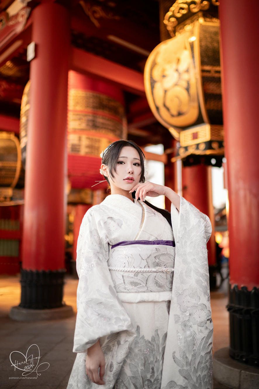 HaneAme雨波 NO.287 24年01月 Original_Silver Kimono 2024_銀鈿和服 + [47P 253MB]_第2集