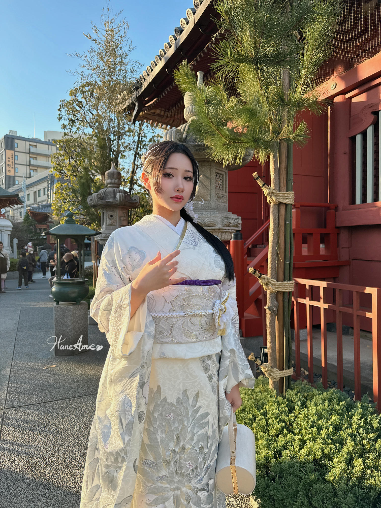 HaneAme雨波 NO.287 24年01月 Original_Silver Kimono 2024_銀鈿和服 + [47P 253MB]_第2集