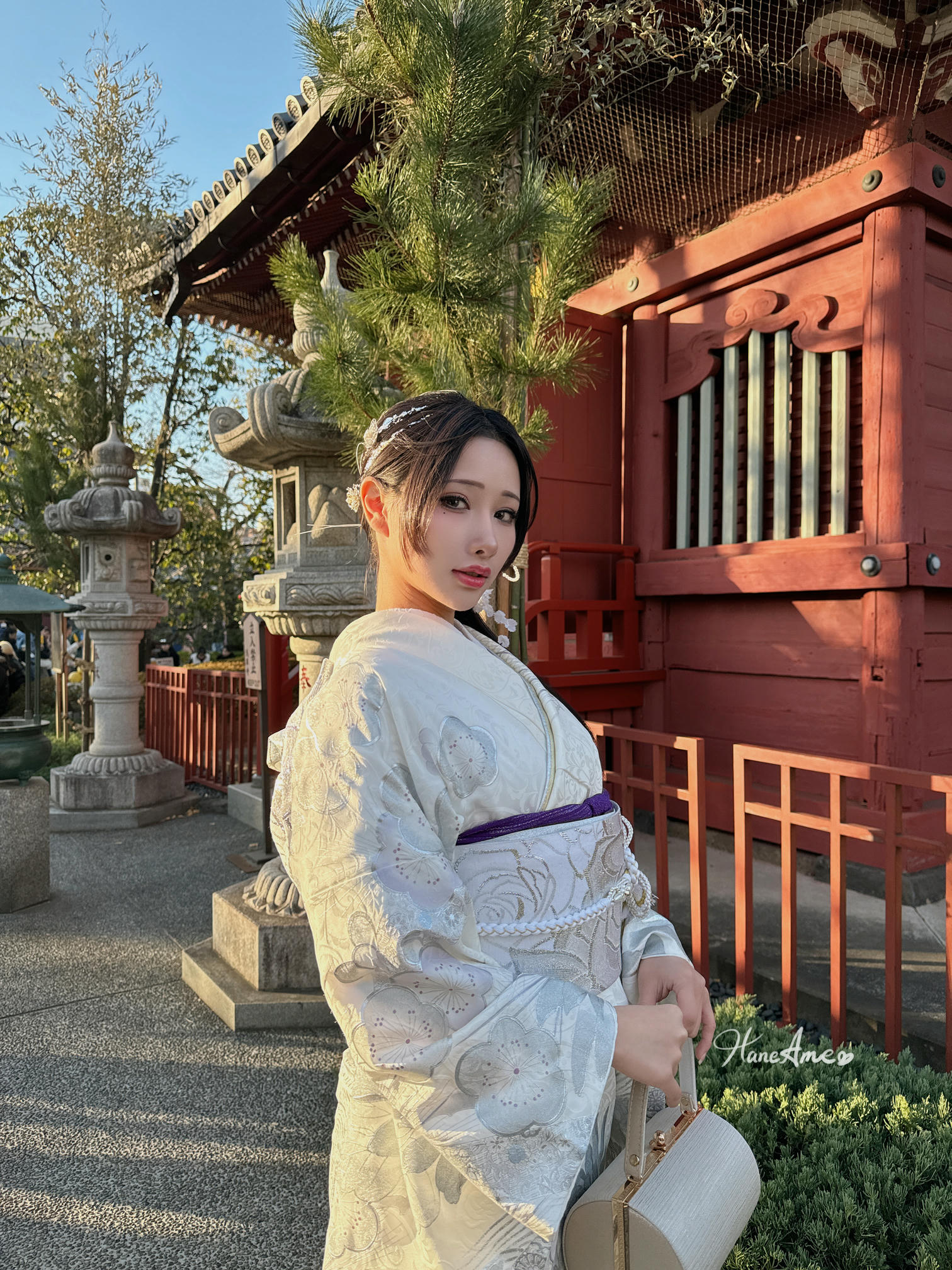 HaneAme雨波 NO.287 24年01月 Original_Silver Kimono 2024_銀鈿和服 + [47P 253MB]_第2集