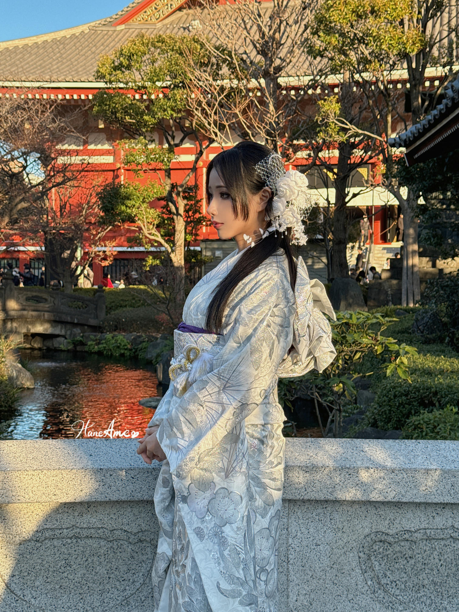 HaneAme雨波 NO.287 24年01月 Original_Silver Kimono 2024_銀鈿和服 + [47P 253MB]_第2集