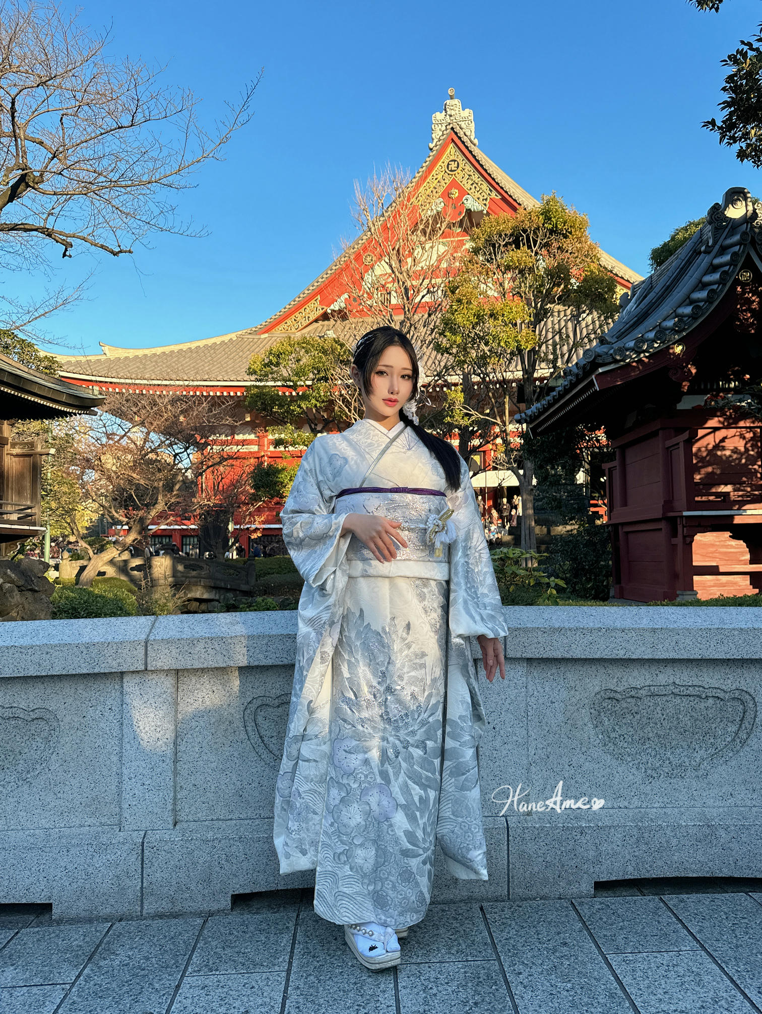 HaneAme雨波 NO.287 24年01月 Original_Silver Kimono 2024_銀鈿和服 + [47P 253MB]_第2集