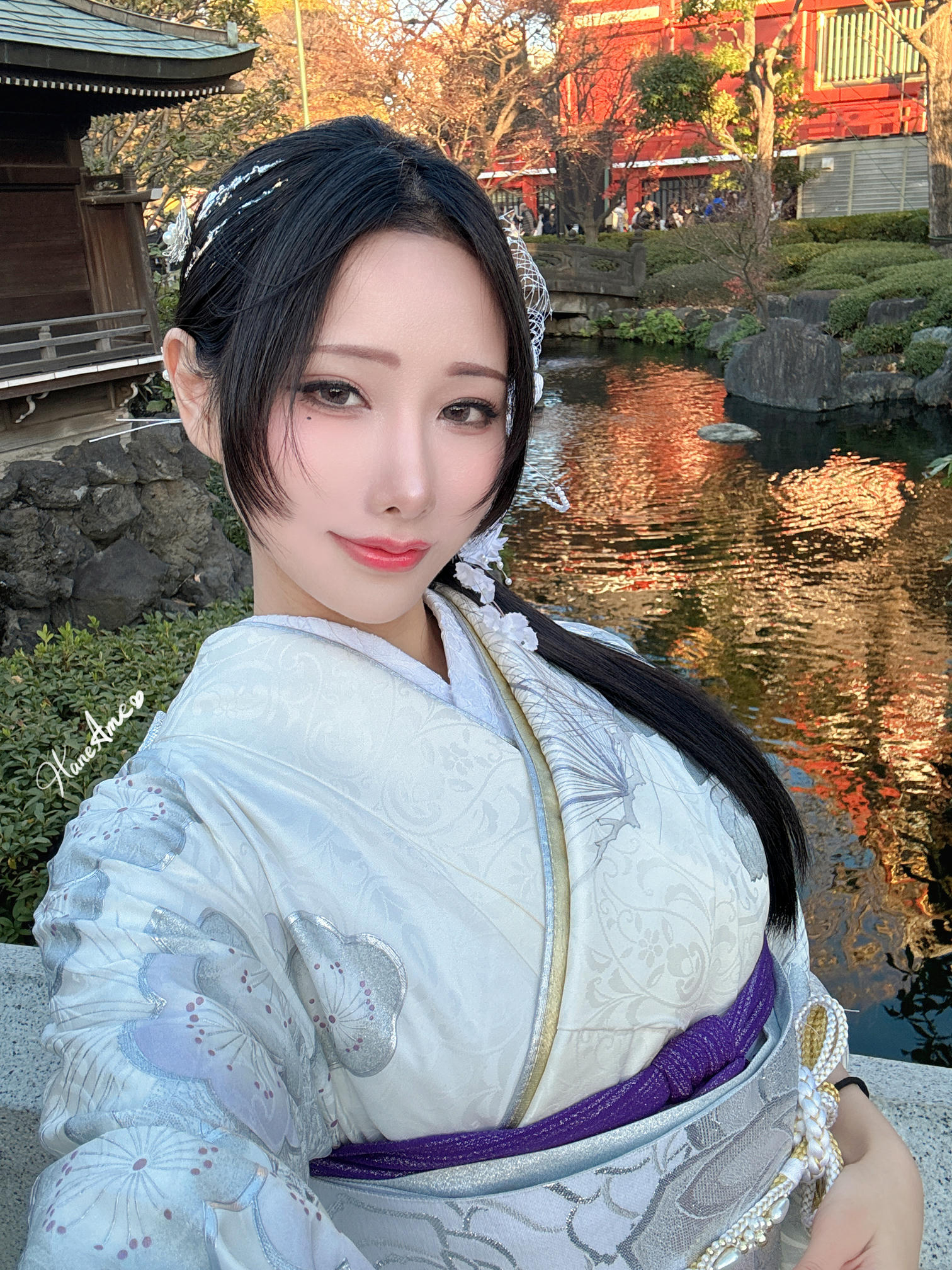 HaneAme雨波 NO.287 24年01月 Original_Silver Kimono 2024_銀鈿和服 + [47P 253MB]_第3集