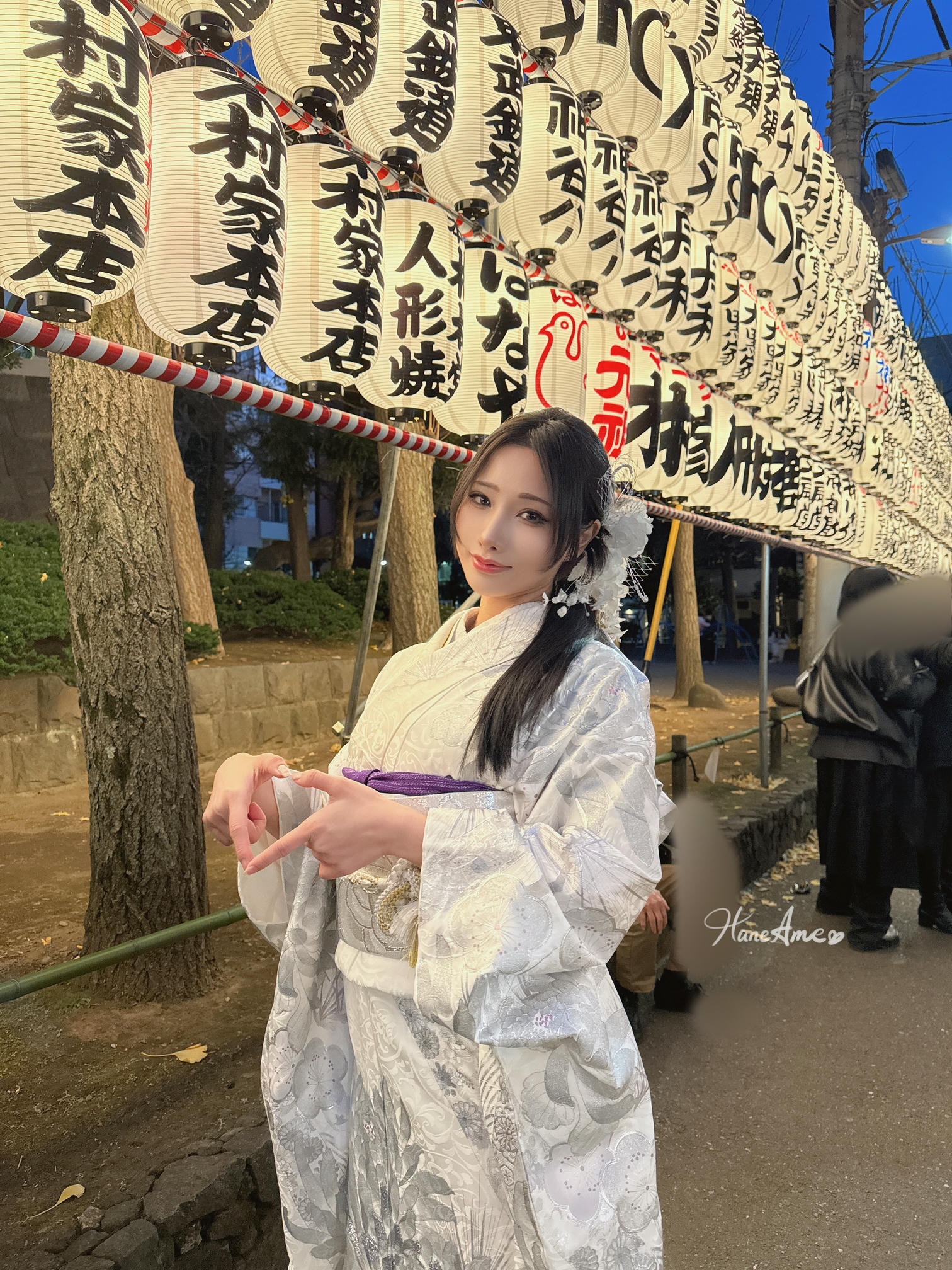 HaneAme雨波 NO.287 24年01月 Original_Silver Kimono 2024_銀鈿和服 + [47P 253MB]_第3集