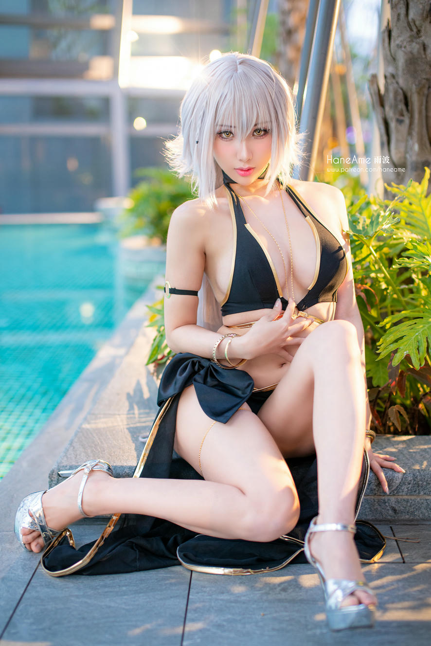 HaneAme雨波 NO.018 Fate series [1123P5V 1.59GB]-Jeane d'arc-Jeane Alter-Swimsuit_第1集