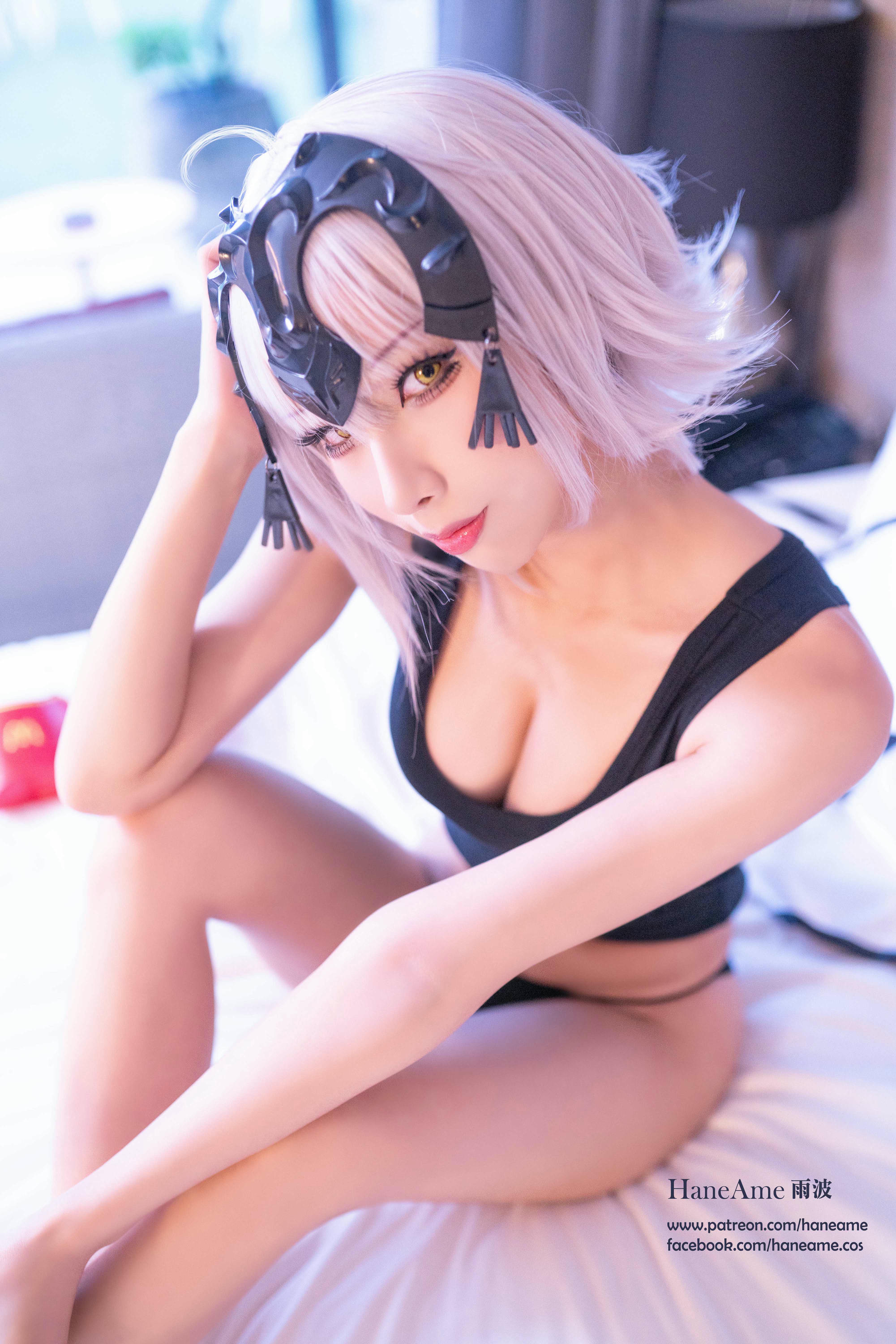 HaneAme雨波 NO.018 Fate series [1123P5V 1.59GB]-Jeane d'arc-Jeane Alter-T-Shirt_第1集