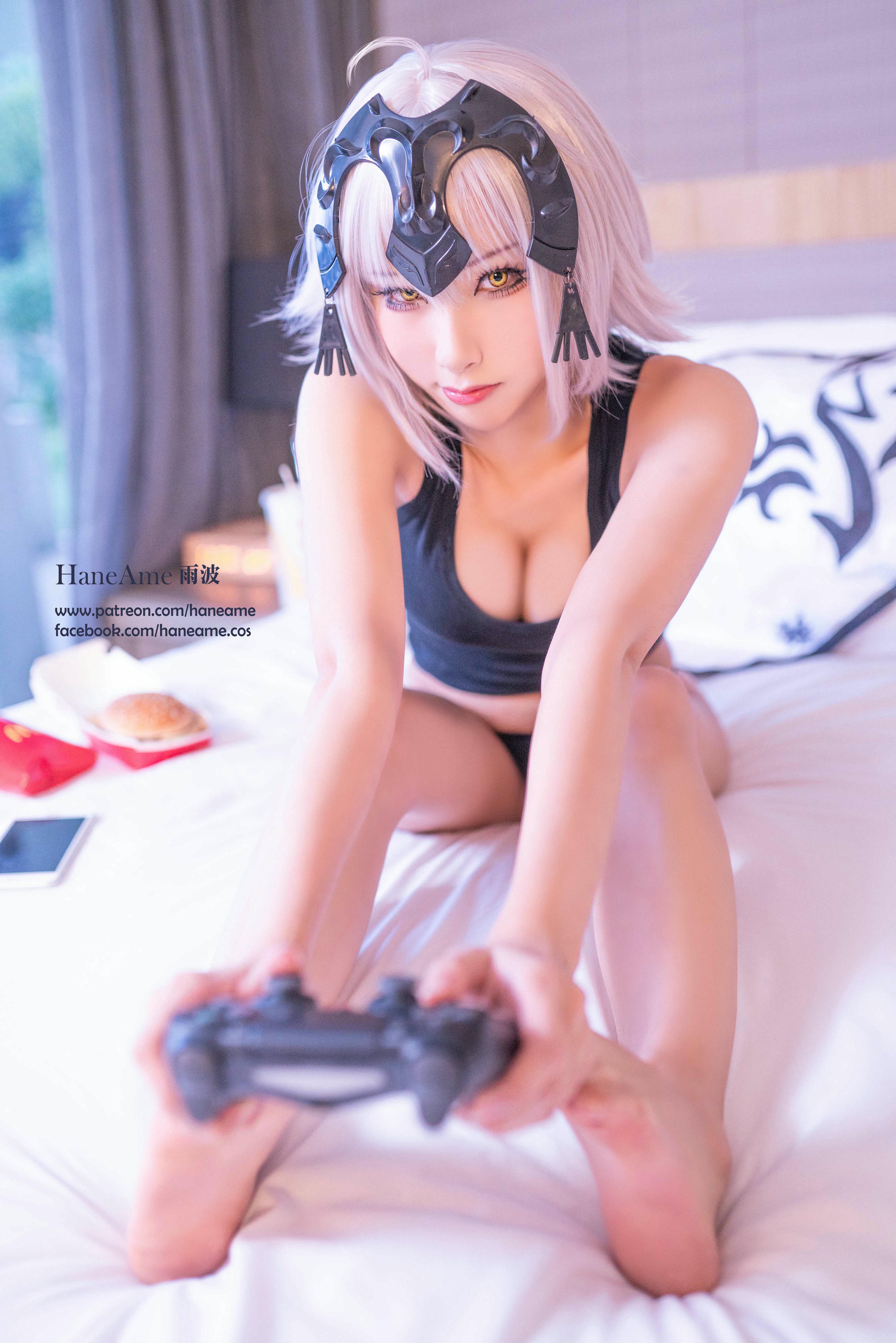 HaneAme雨波 NO.018 Fate series [1123P5V 1.59GB]-Jeane d'arc-Jeane Alter-T-Shirt_第2集