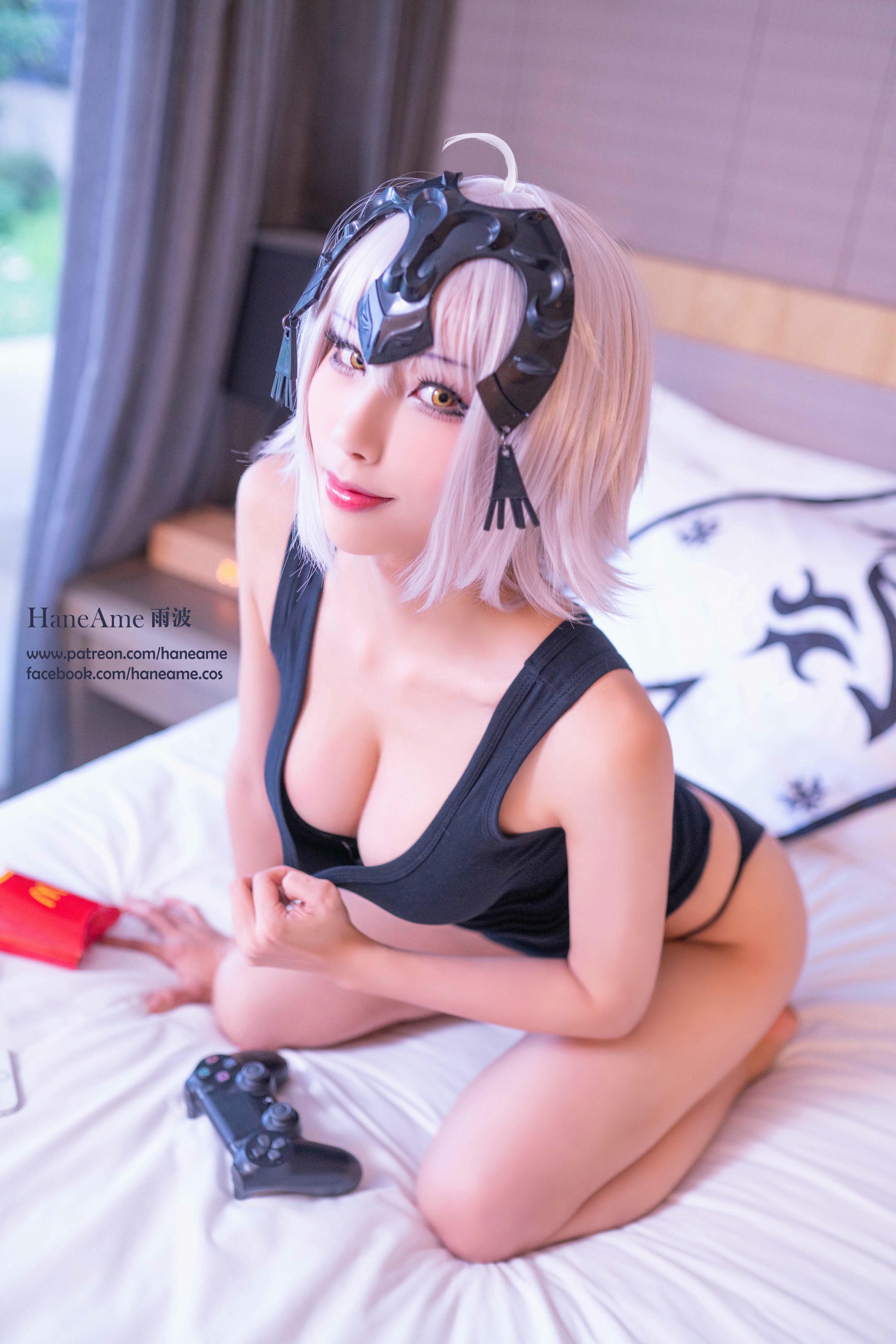 HaneAme雨波 NO.018 Fate series [1123P5V 1.59GB]-Jeane d'arc-Jeane Alter-T-Shirt_第1集